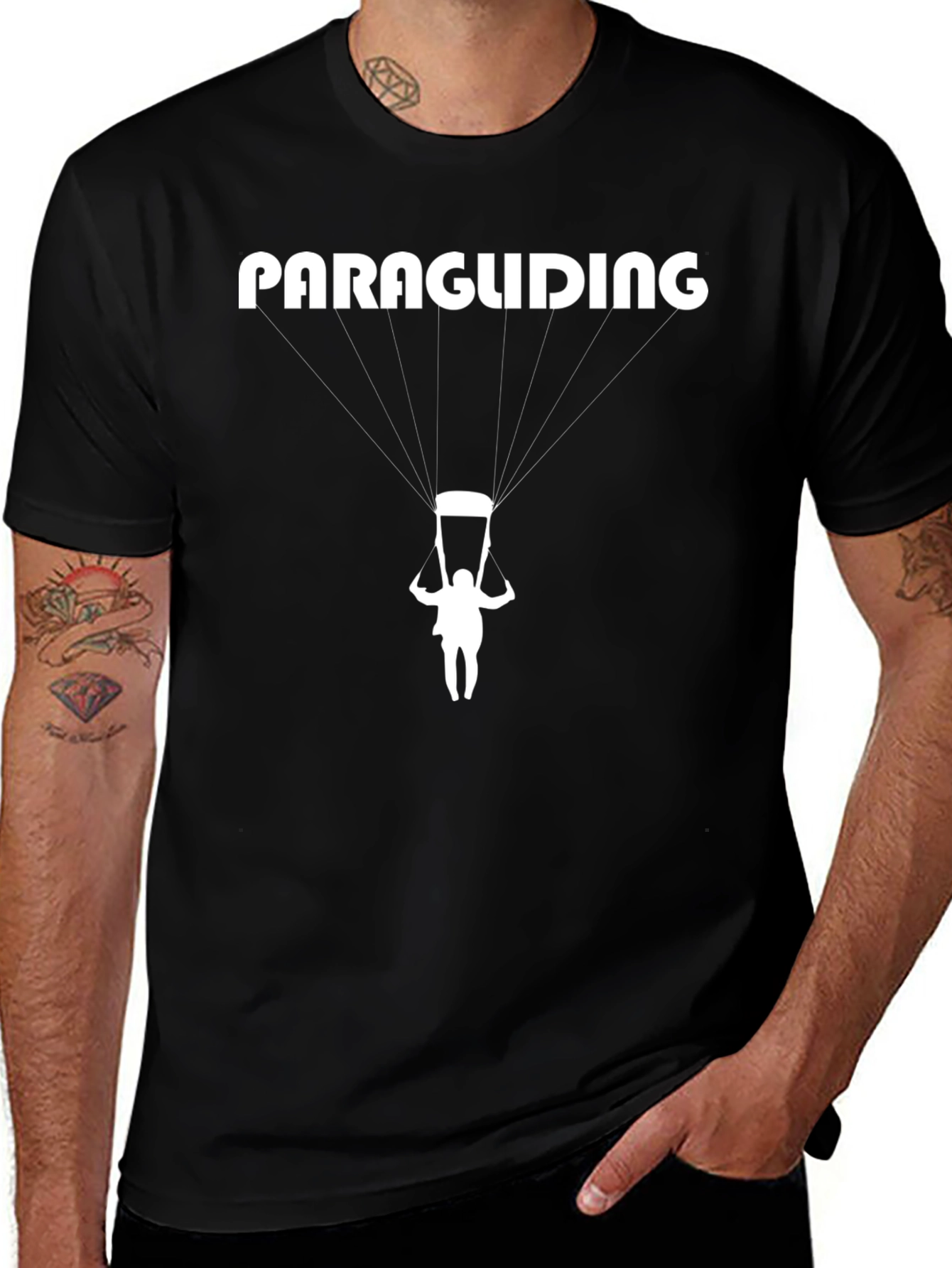Variant 19 of Paragliding Graphic Tee - Adventure T-Shirt