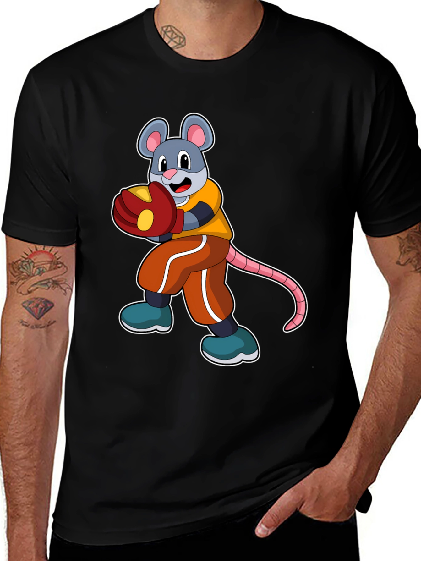 Variant 13 of Mouse Boxer Graphic Tee