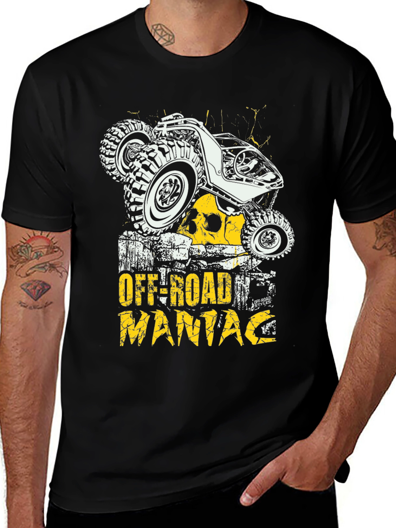 Variant 30 of Off-Road Maniac Graphic Tee