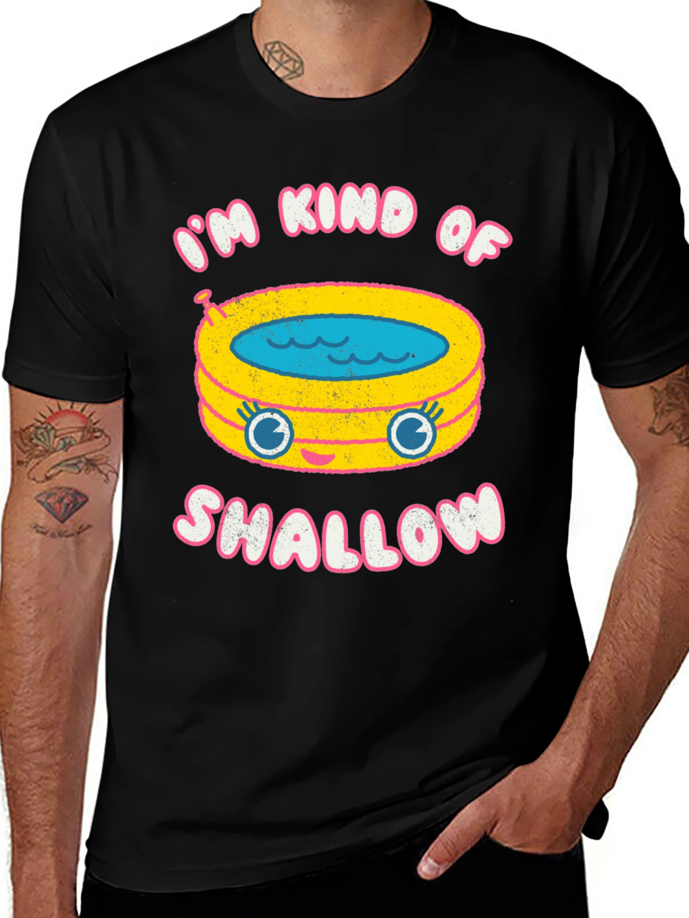 Variant 28 of I'm Kind of Shallow Graphic Tee