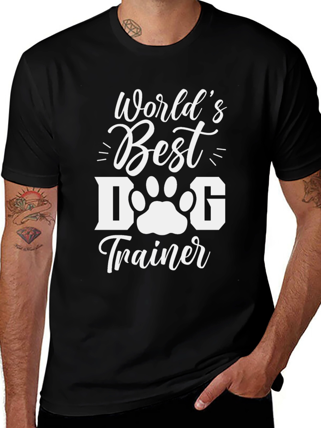 Variant 6 of World's Best Dog Trainer T-Shirt