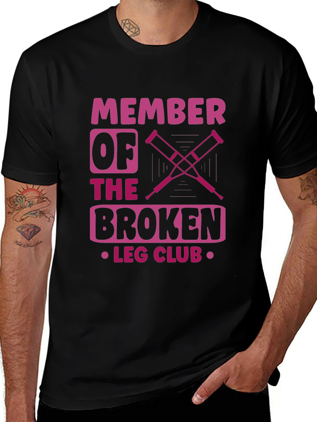 Variant 15 of Member of The Broken Leg Club T-Shirt