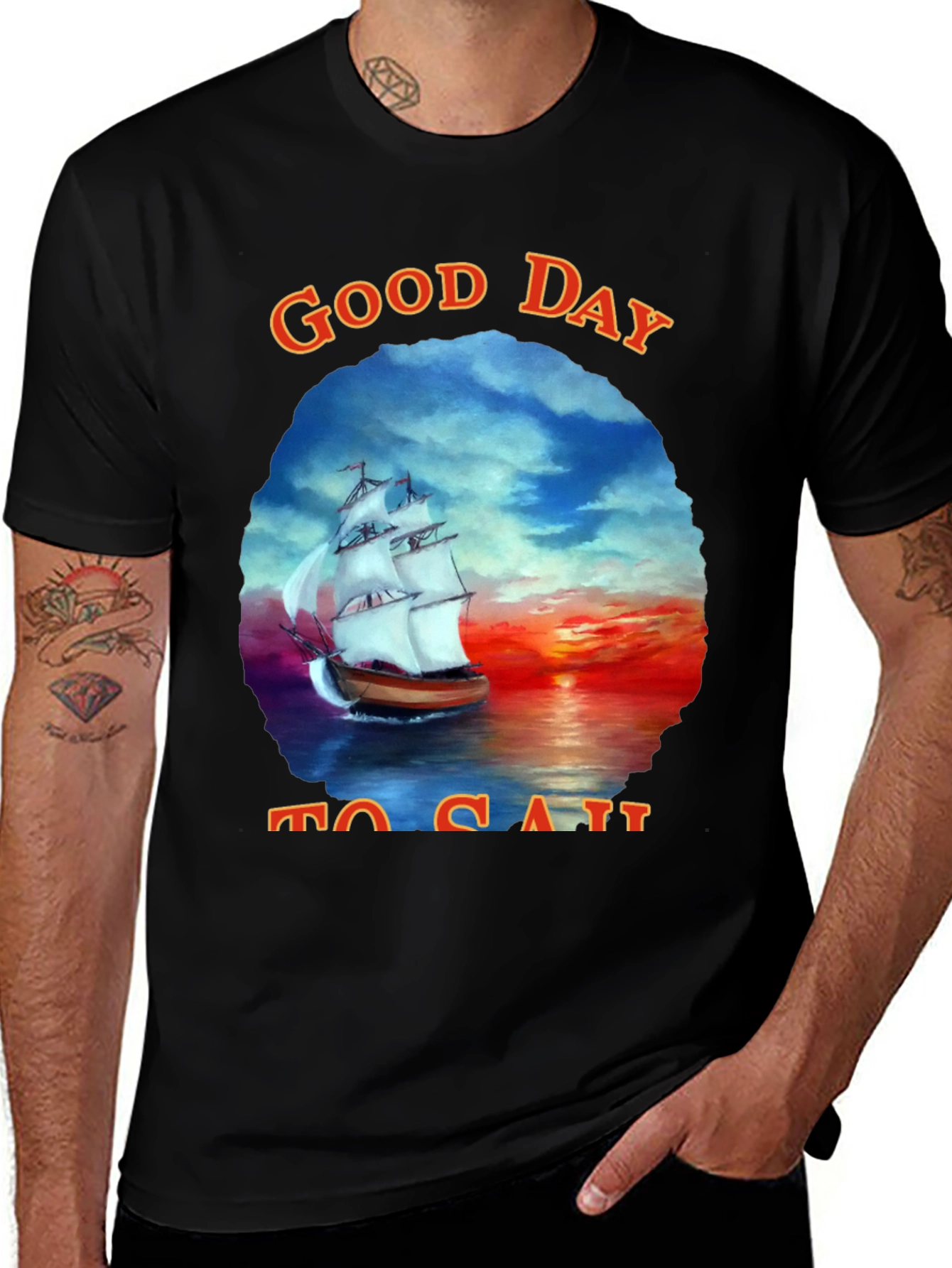 Good Day to Sail Graphic T-Shirt