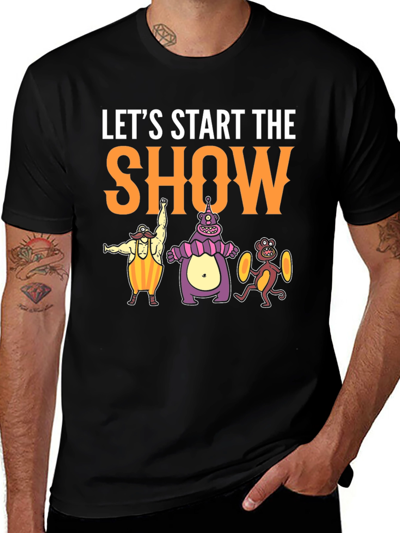 Variant 7 of Let's Start The Show T-Shirt
