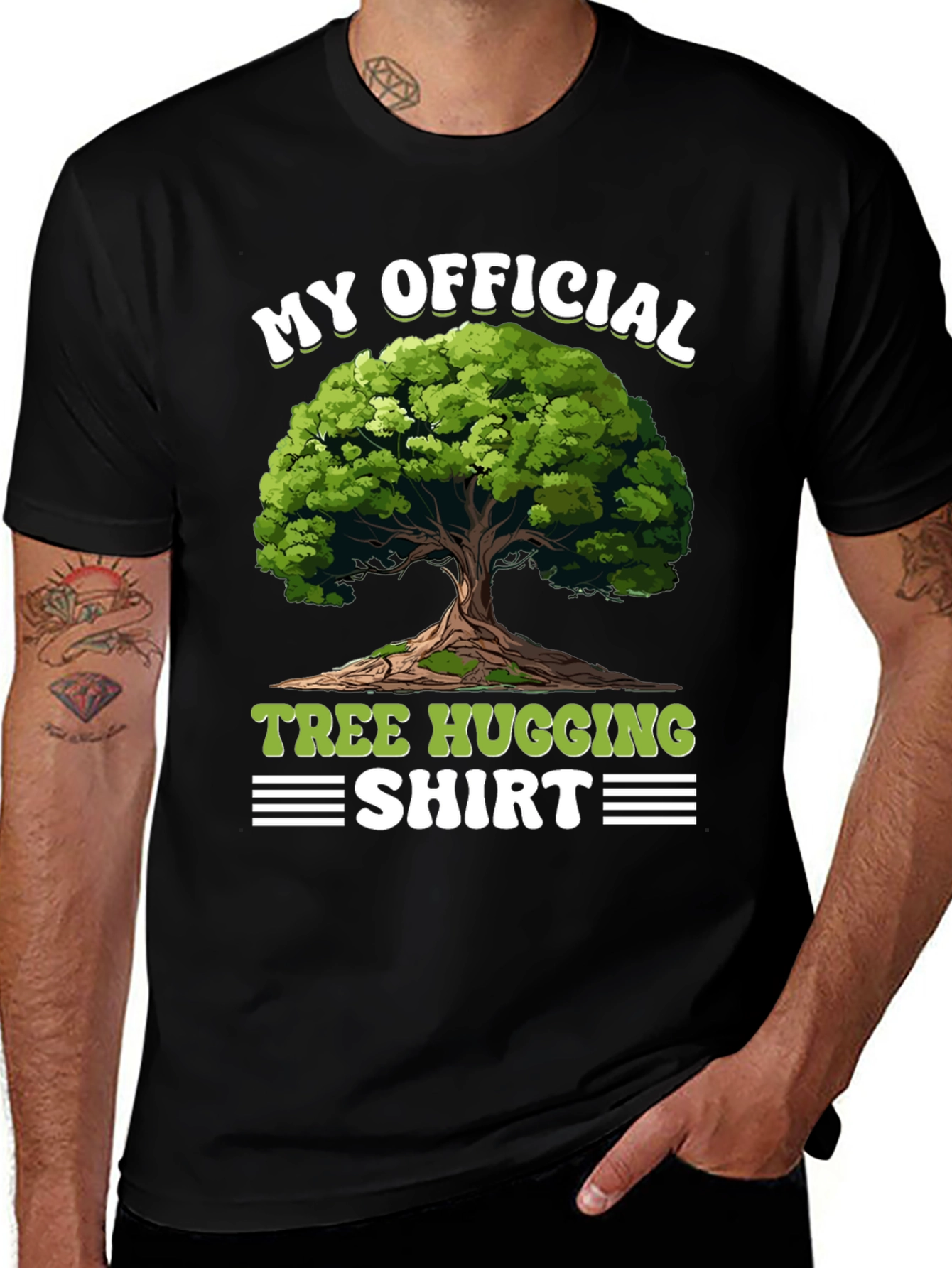 Variant 19 of Official Tree Hugging Shirt - Nature Lover Tee