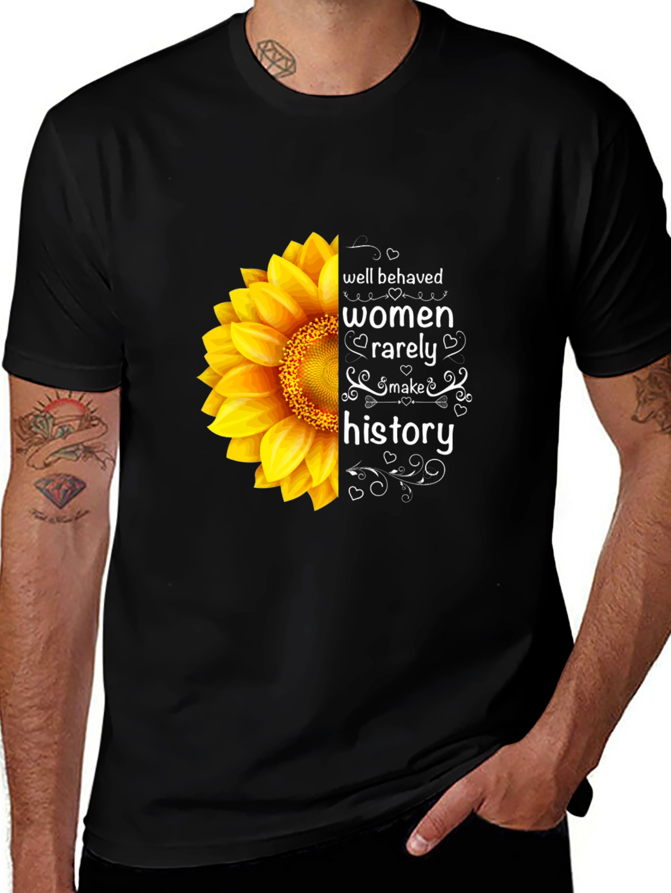 Variant 10 of Sunflower Women's History T-Shirt