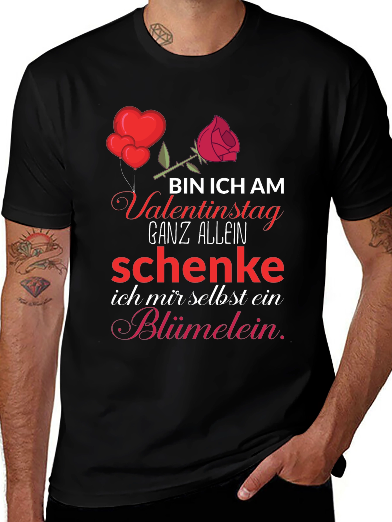 Variant 19 of Valentine's Day Alone Funny T-Shirt