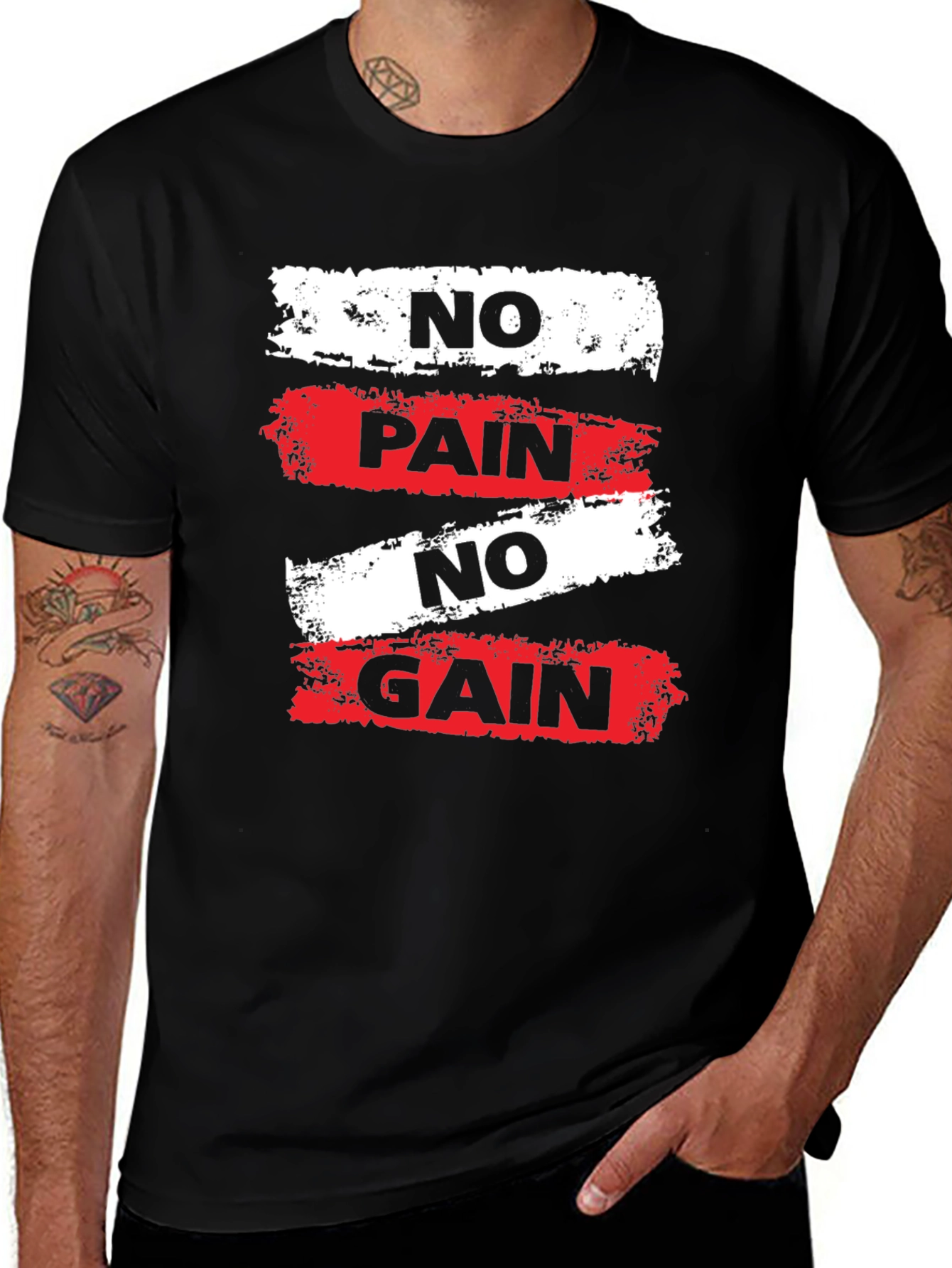 Variant 12 of No Pain No Gain Graphic Tee