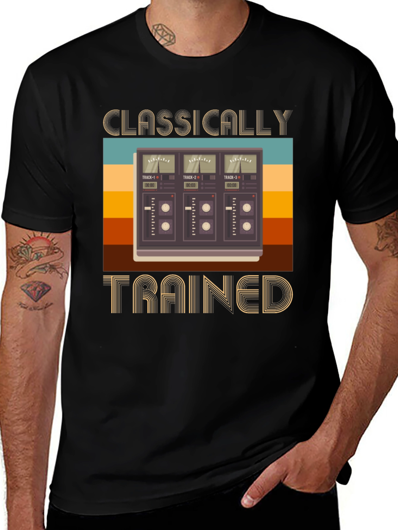 Classically Trained Audio Engineer Graphic Tee