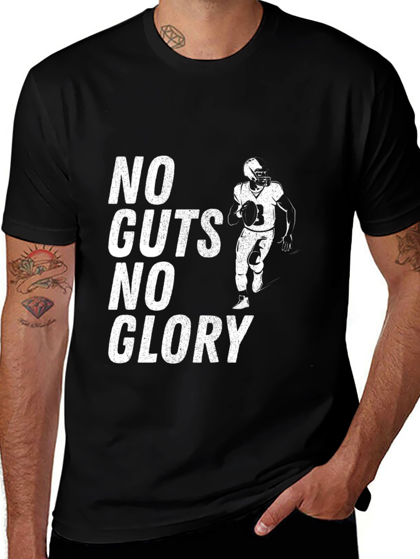 Variant 11 of No Guts No Glory Football T-Shirt