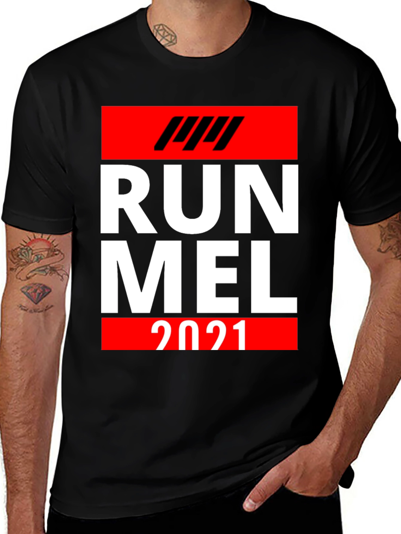 Run Mel 2021 Graphic T-Shirt