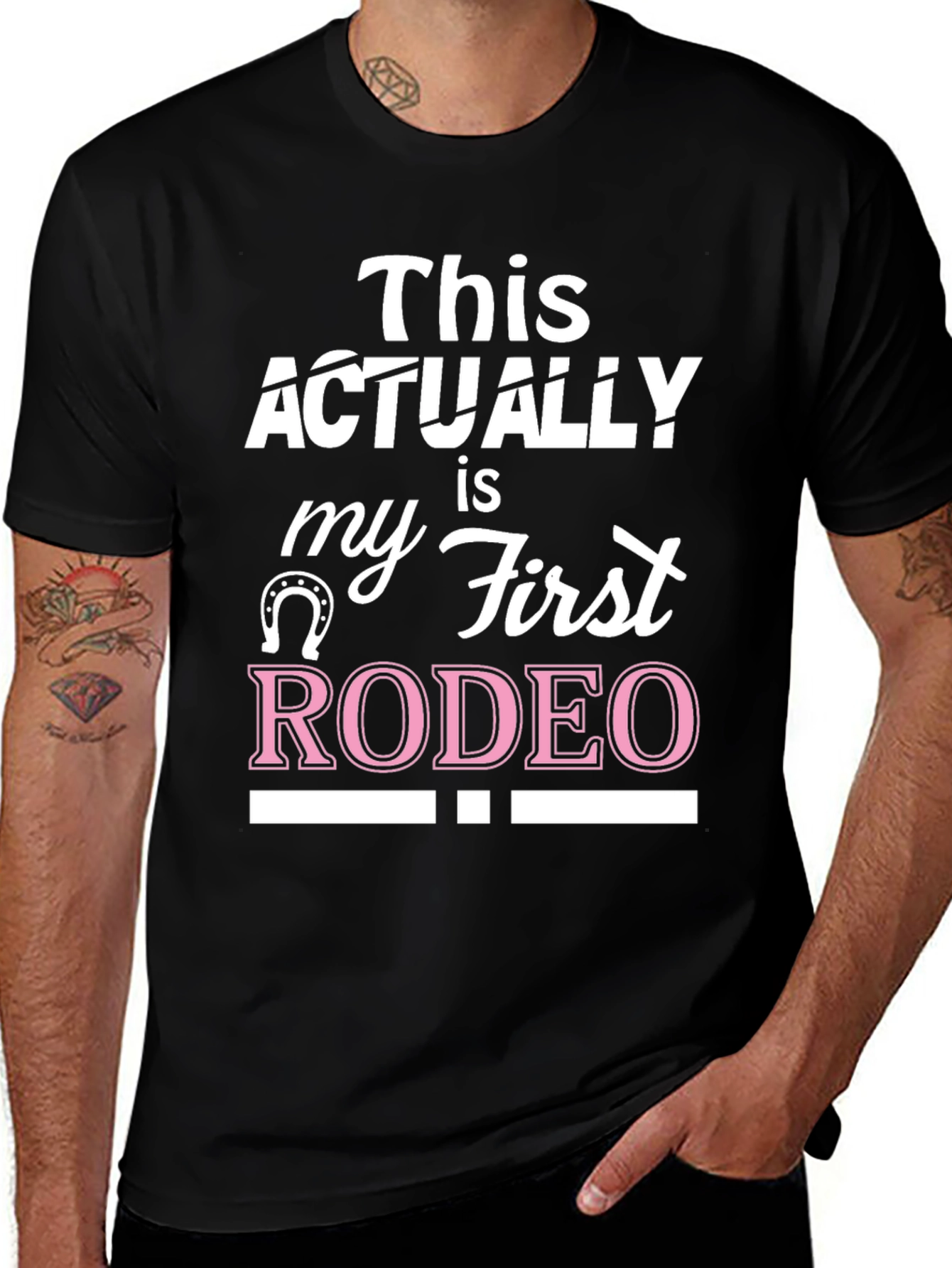 Variant 10 of Funny First Rodeo T-Shirt