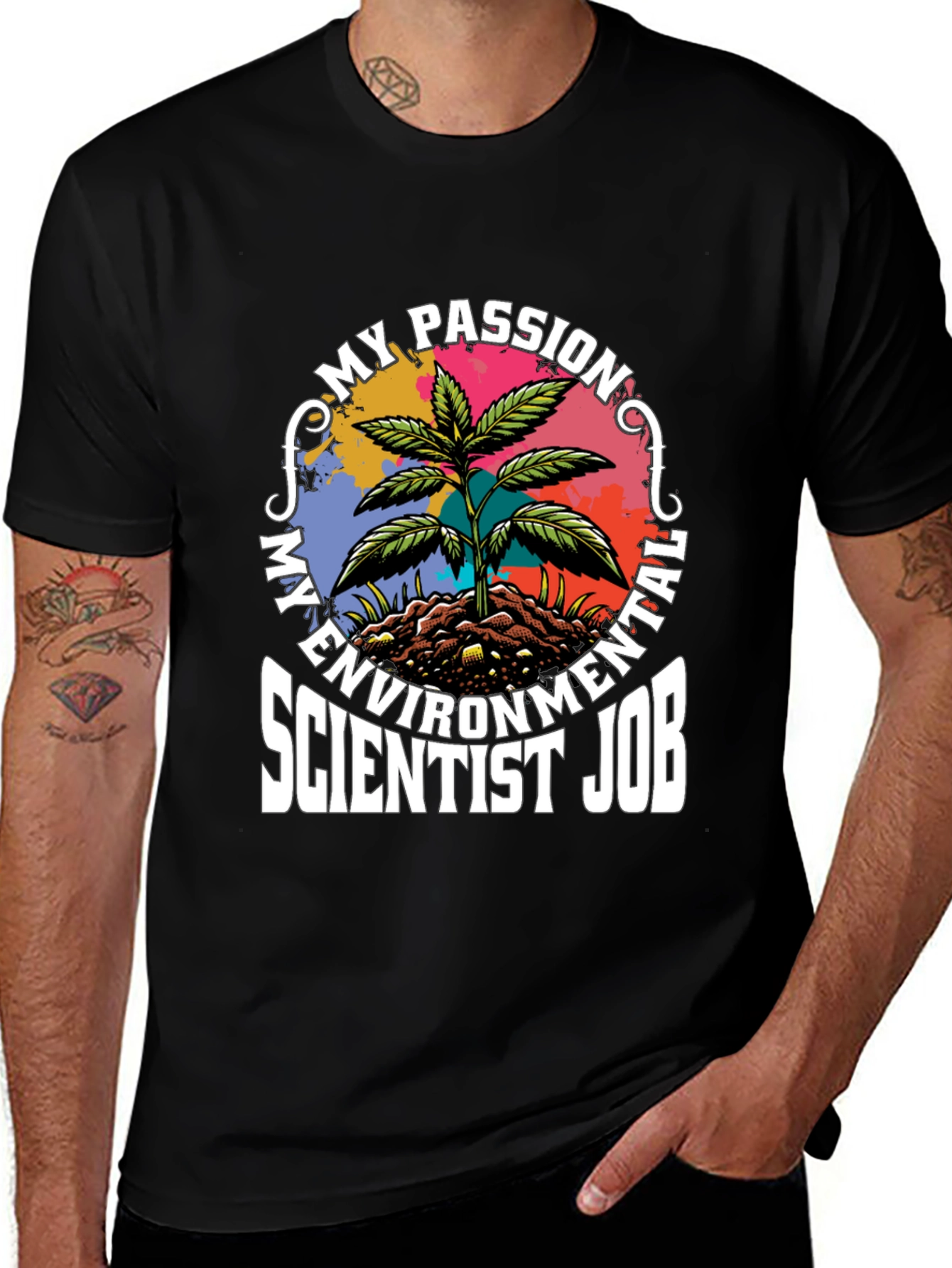 Variant 23 of Environmental Scientist Passion T-Shirt
