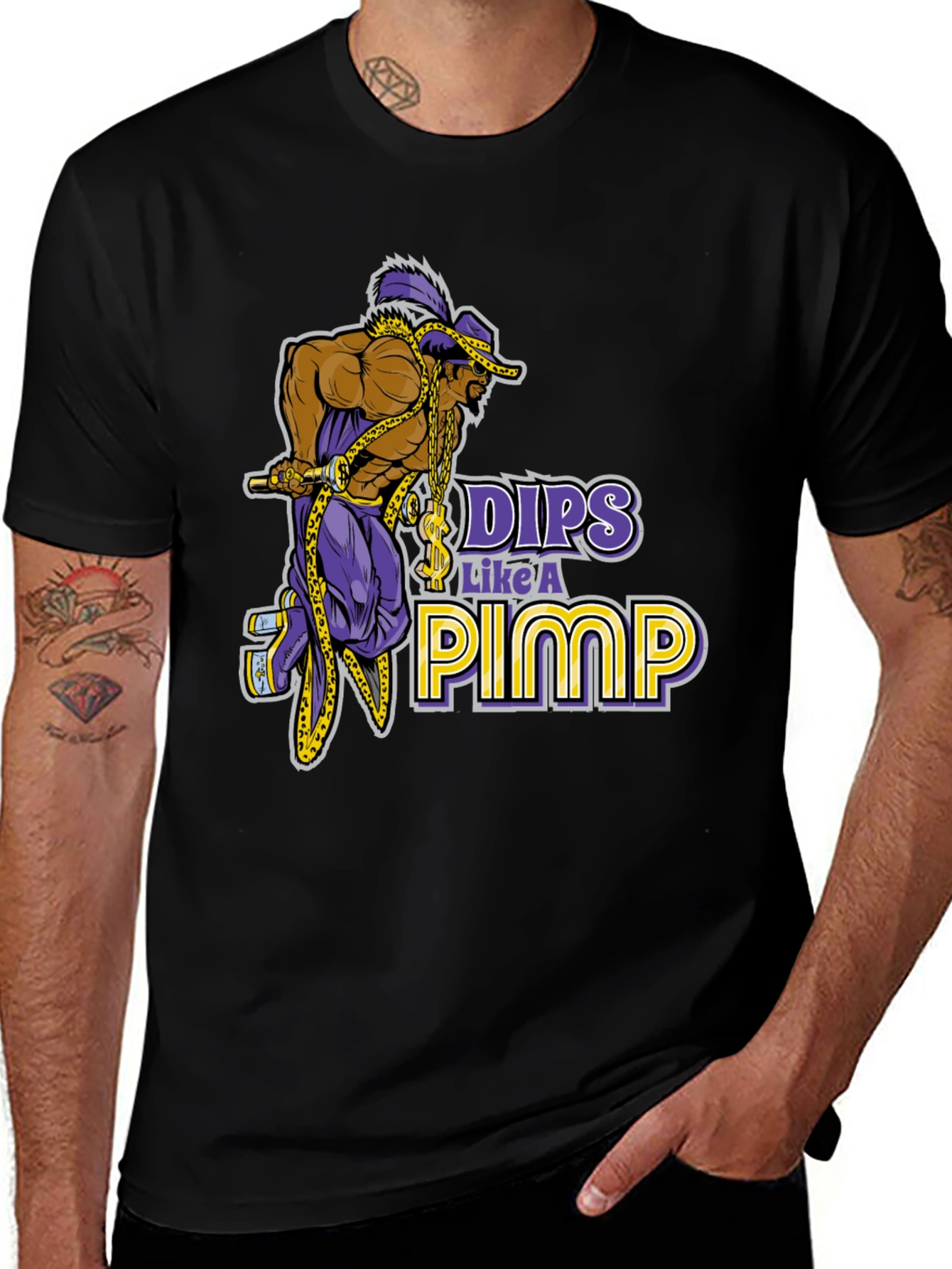 Variant 20 of Dips Like A Pimp T-Shirt