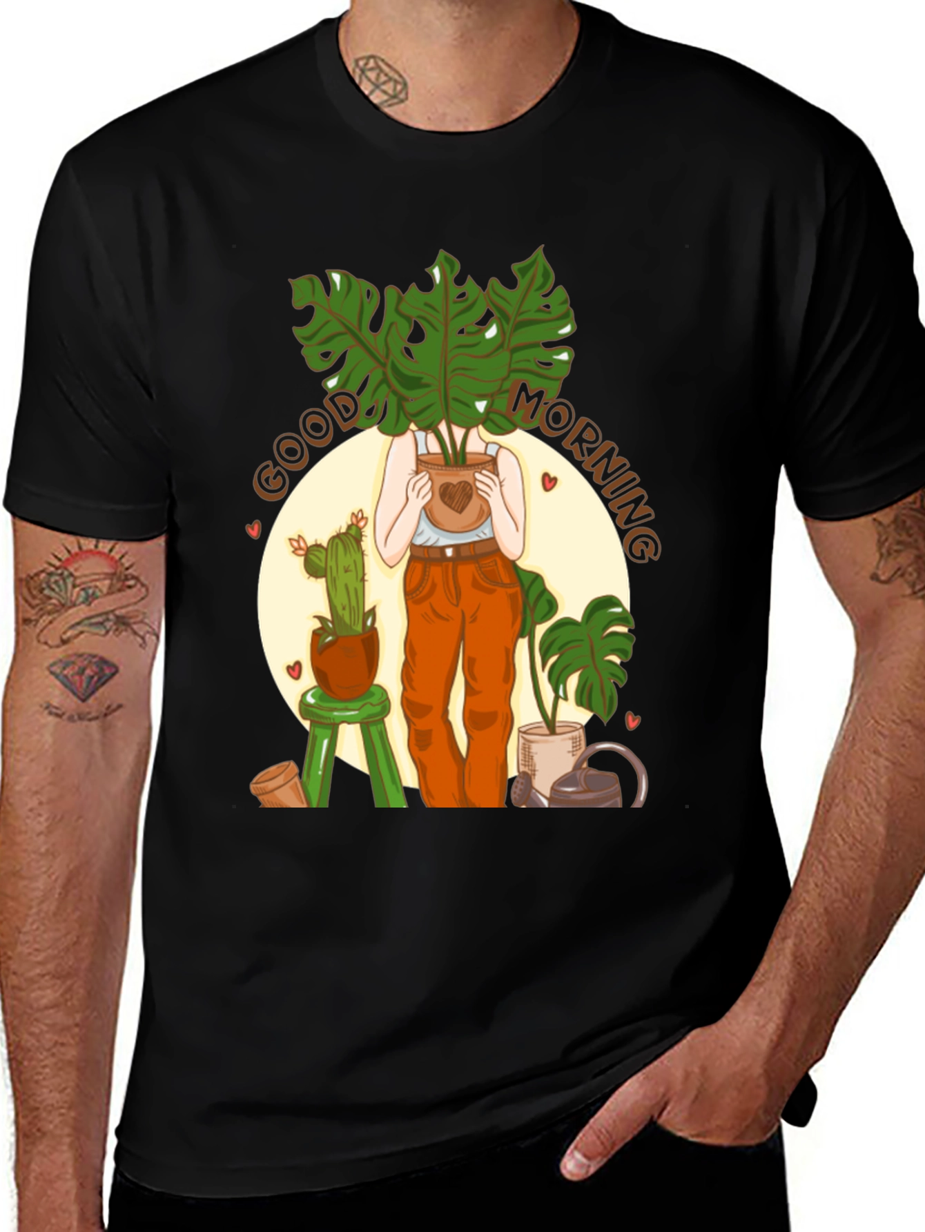 Variant 28 of Good Morning Plant Lover Graphic Tee