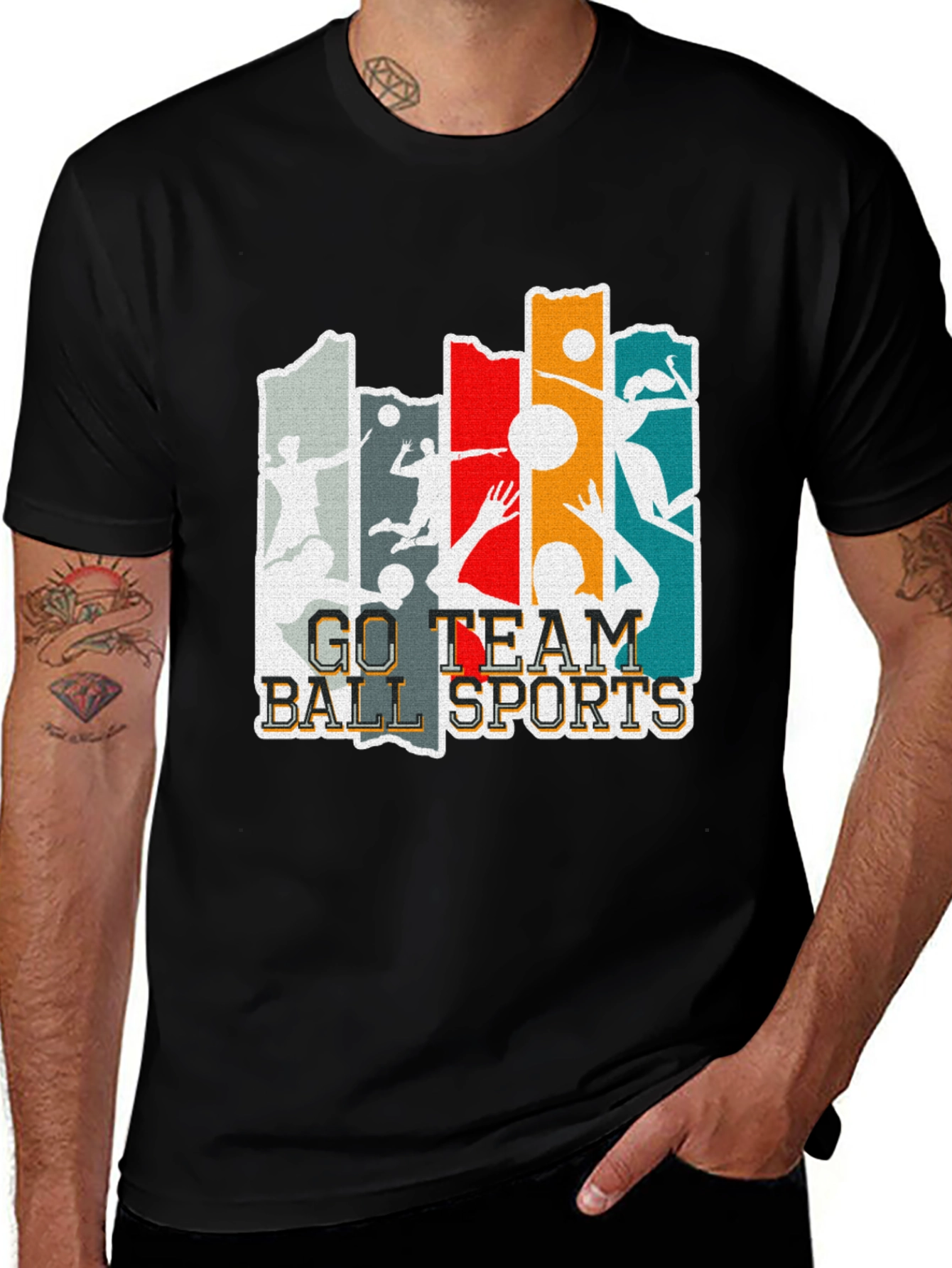 Go Team Ball Sports T-Shirt