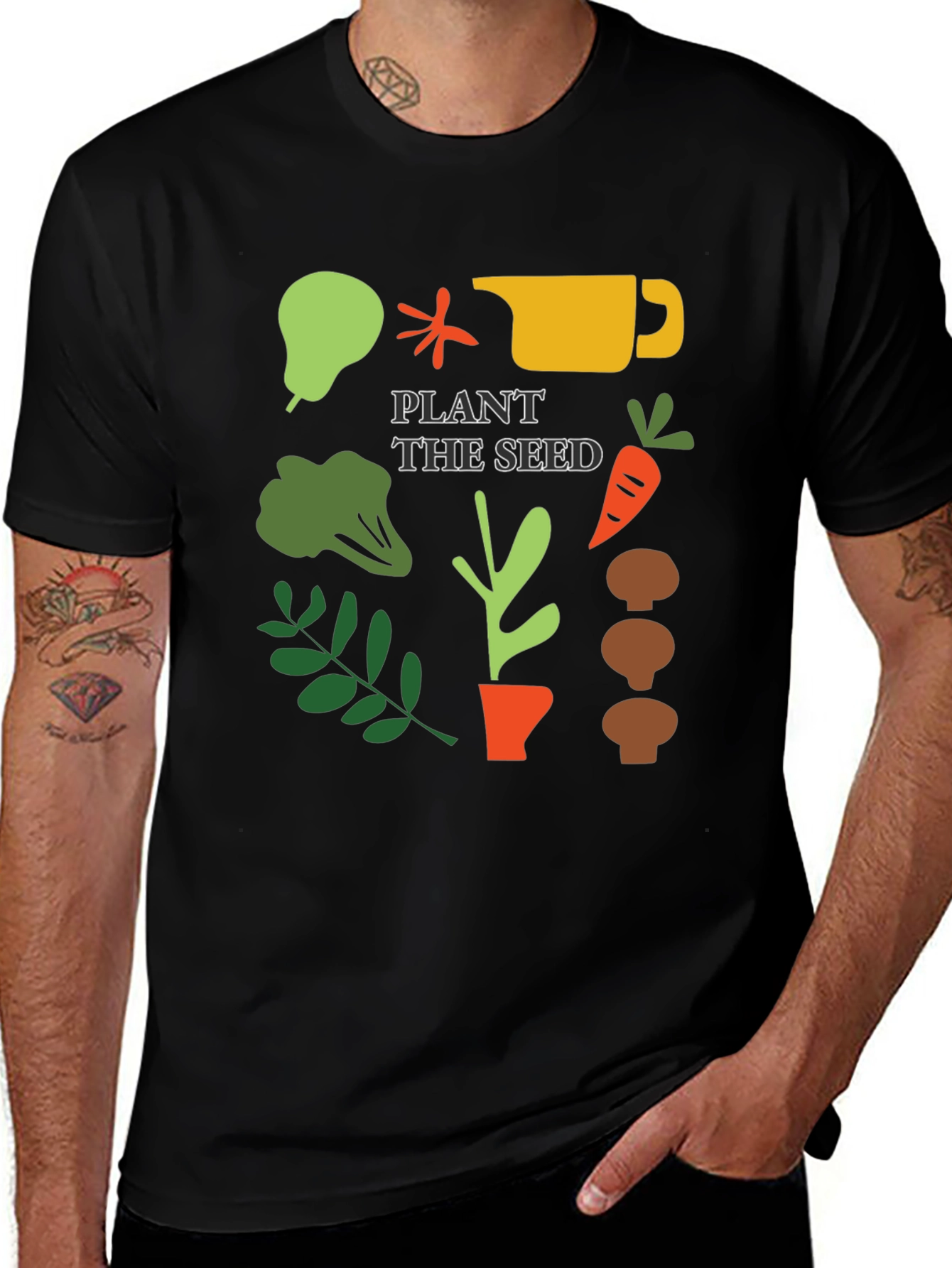 Variant 11 of Plant the Seed Graphic Tee - Gardening T-Shirt