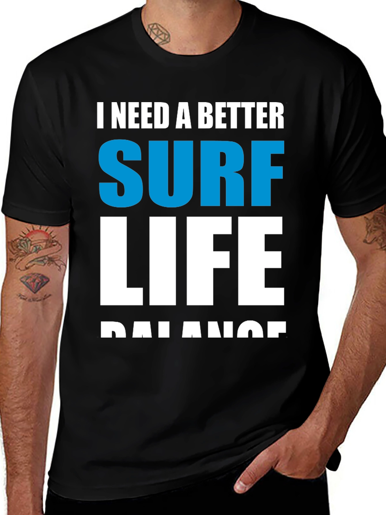 Surf Life Balance Graphic Tee