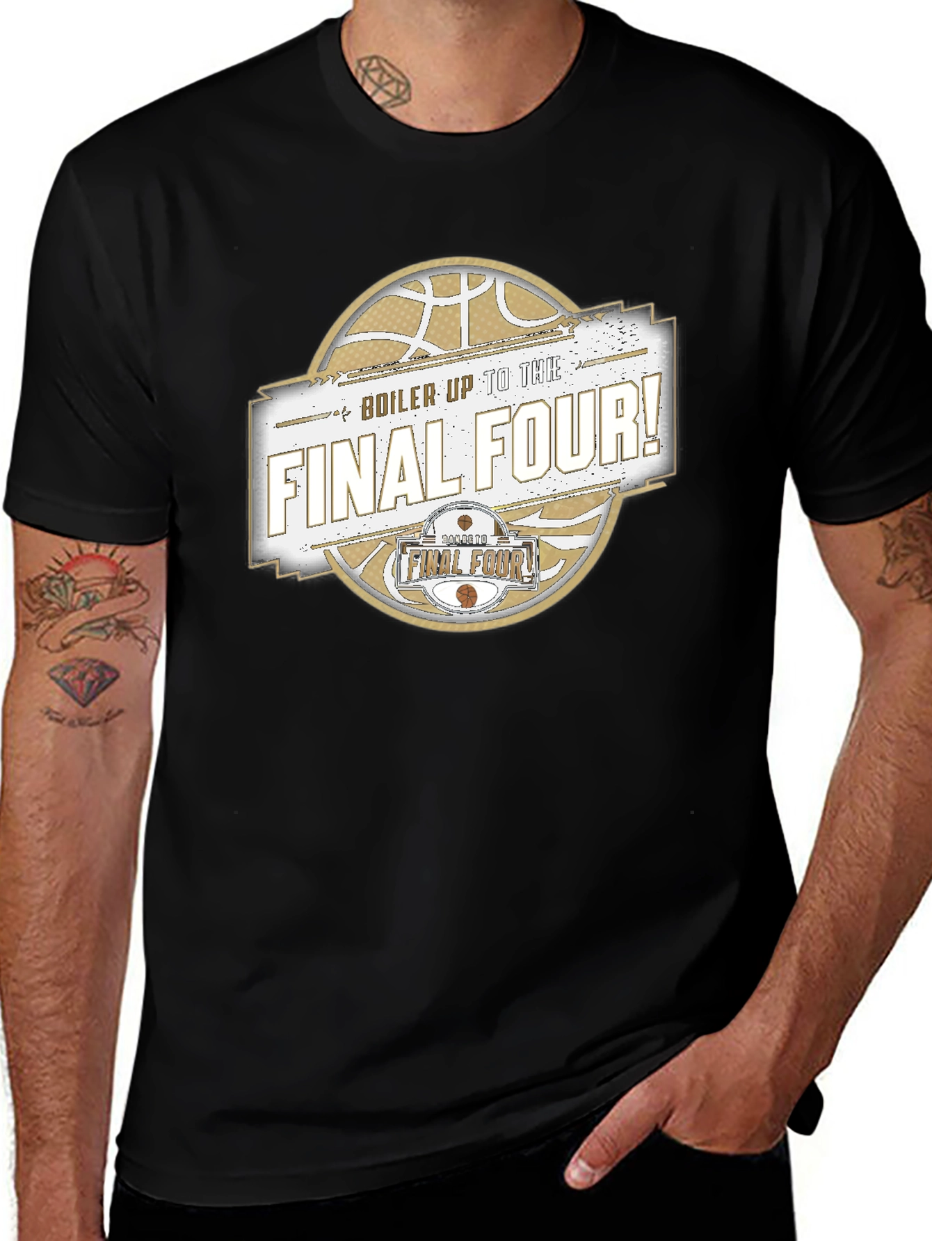 Variant 16 of Boiler Up to the Final Four T-Shirt