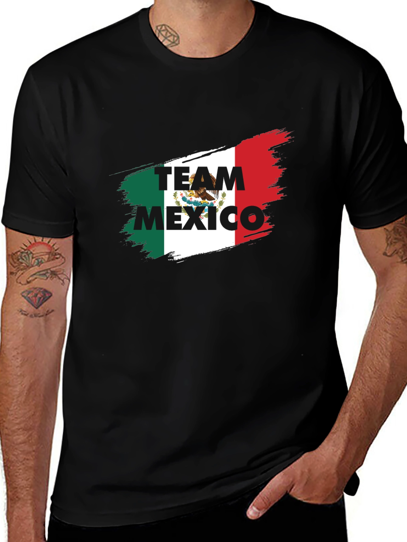 Team Mexico T-Shirt - Black
