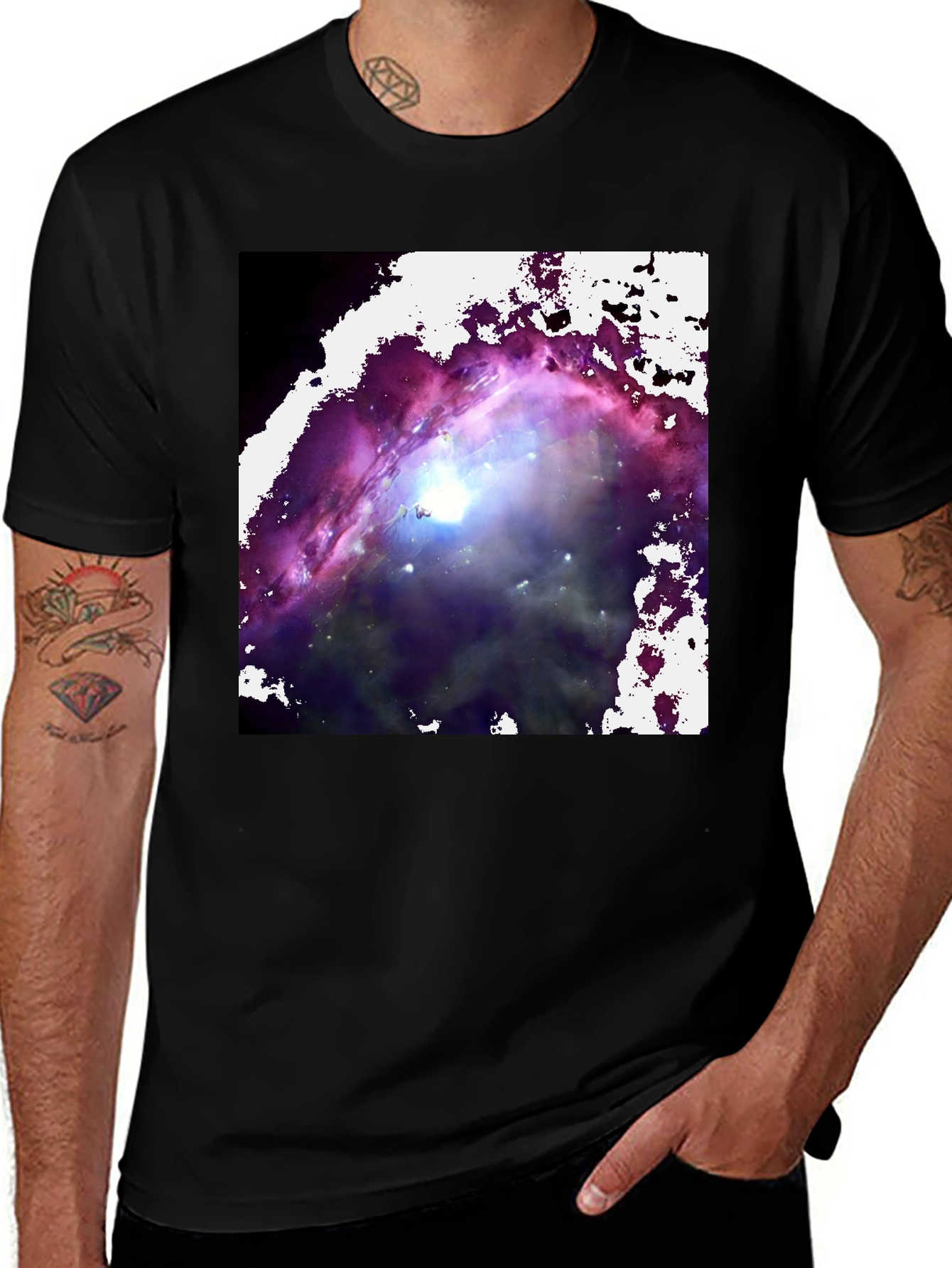 Variant 28 of Cosmic Nebula Graphic T-Shirt