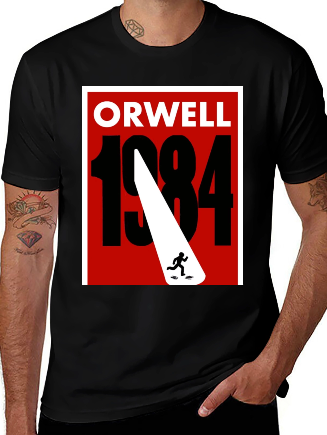Orwell 1984 Graphic Tee