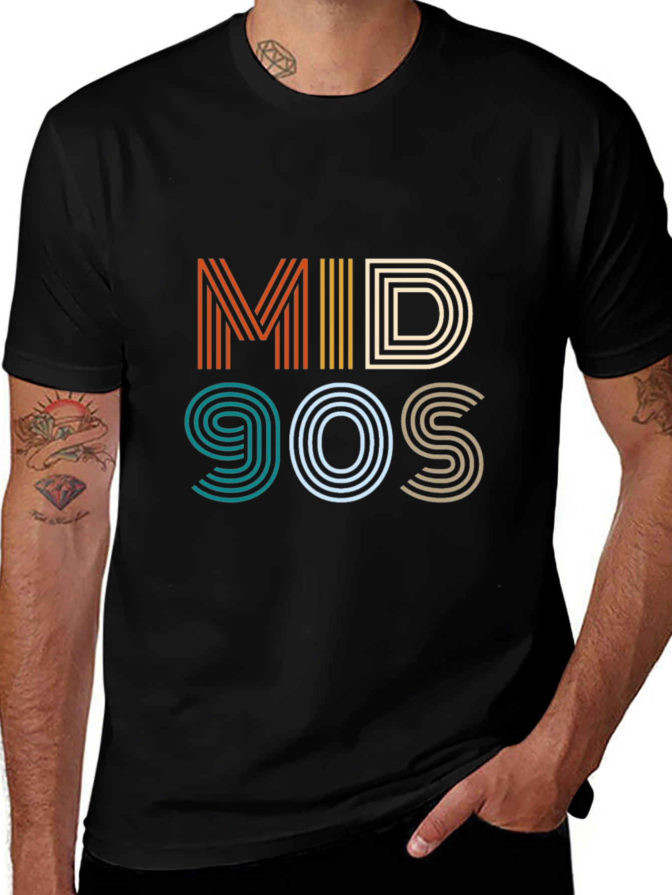 Variant 27 of Retro Mid 90s Graphic Tee - Vintage Style