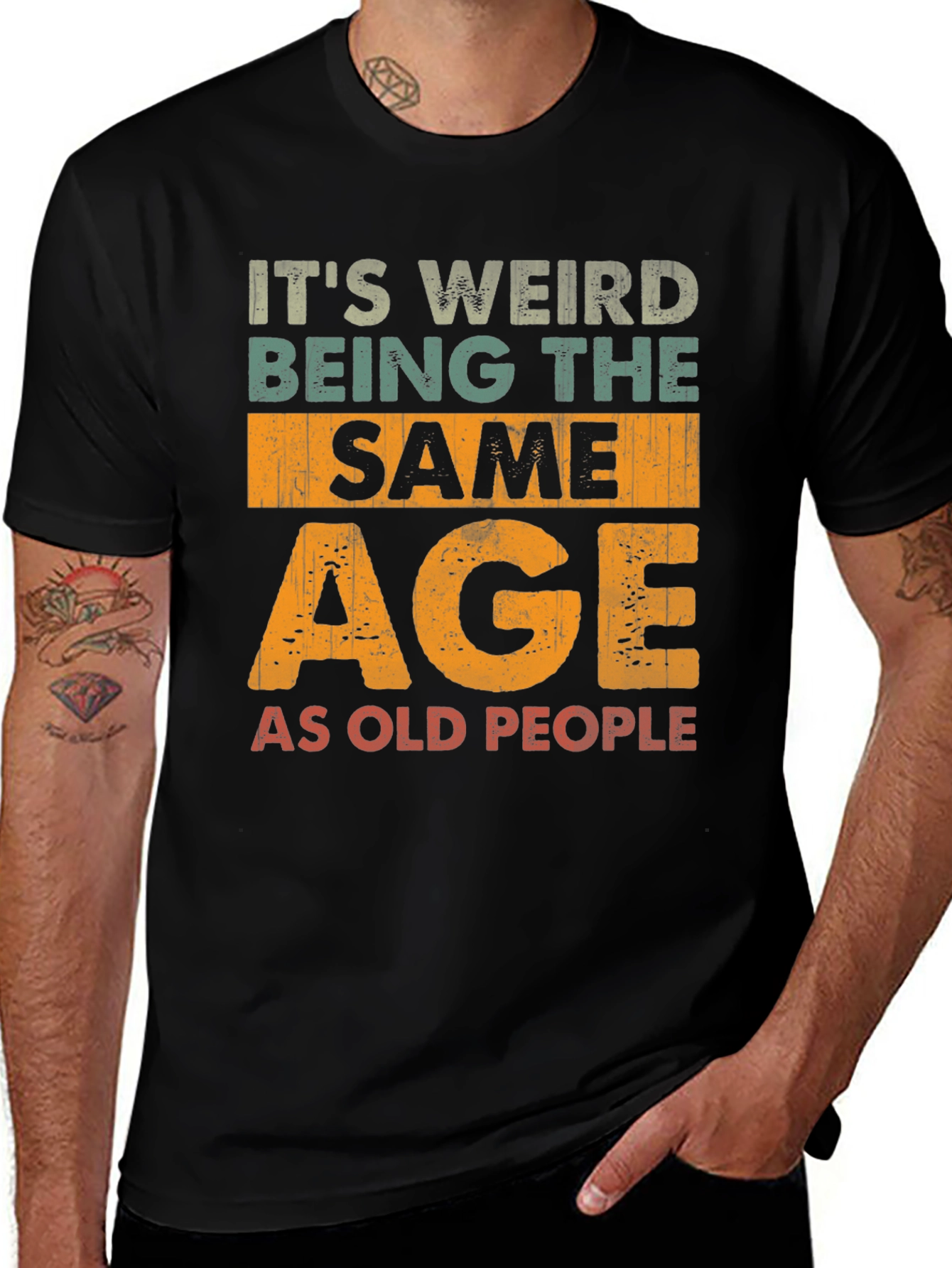 Funny Age T-Shirt - Old People Humor