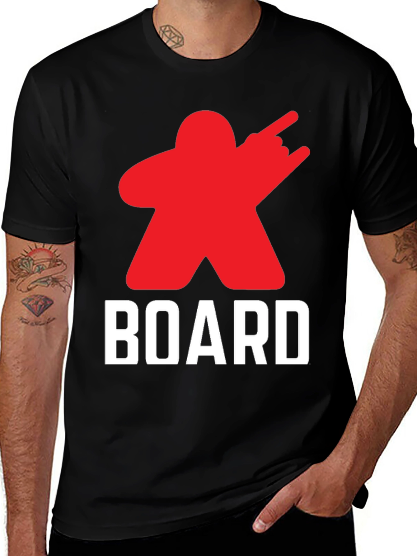Variant 23 of Board Game Geek T-Shirt - Rock On!