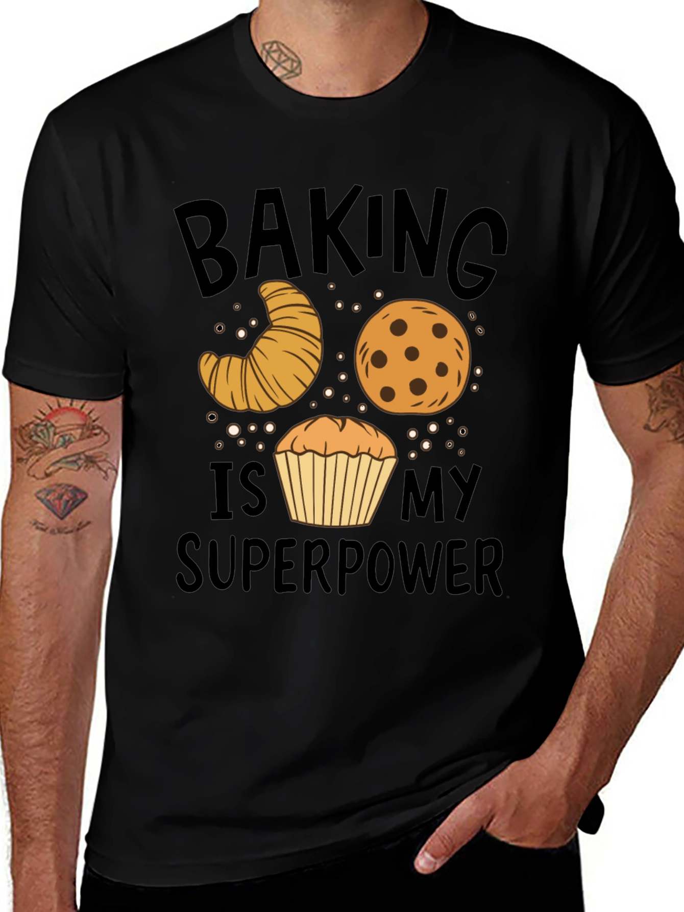 Variant 14 of Baking is My Superpower T-Shirt