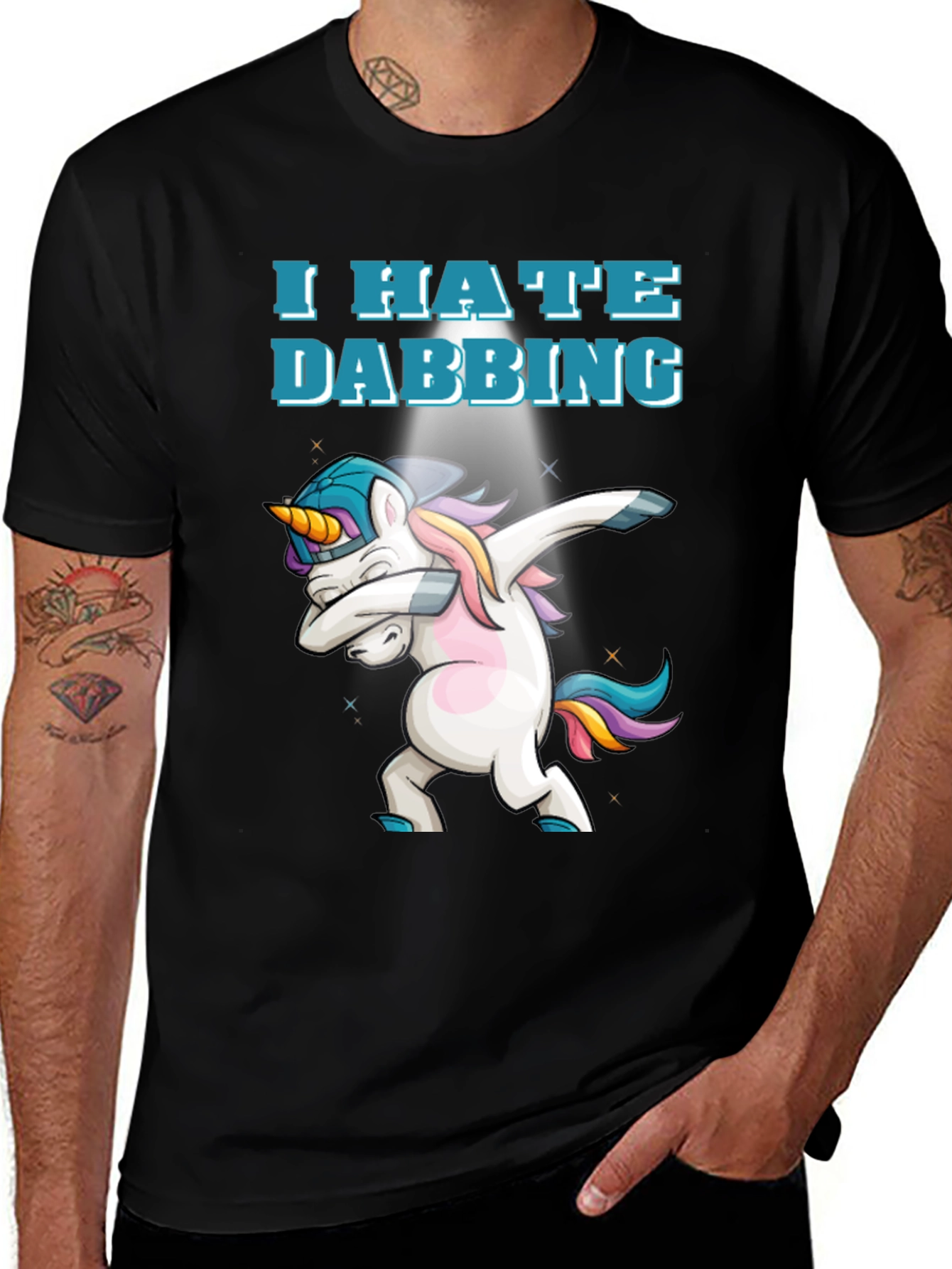 Variant 12 of I Hate Dabbing Unicorn T-Shirt