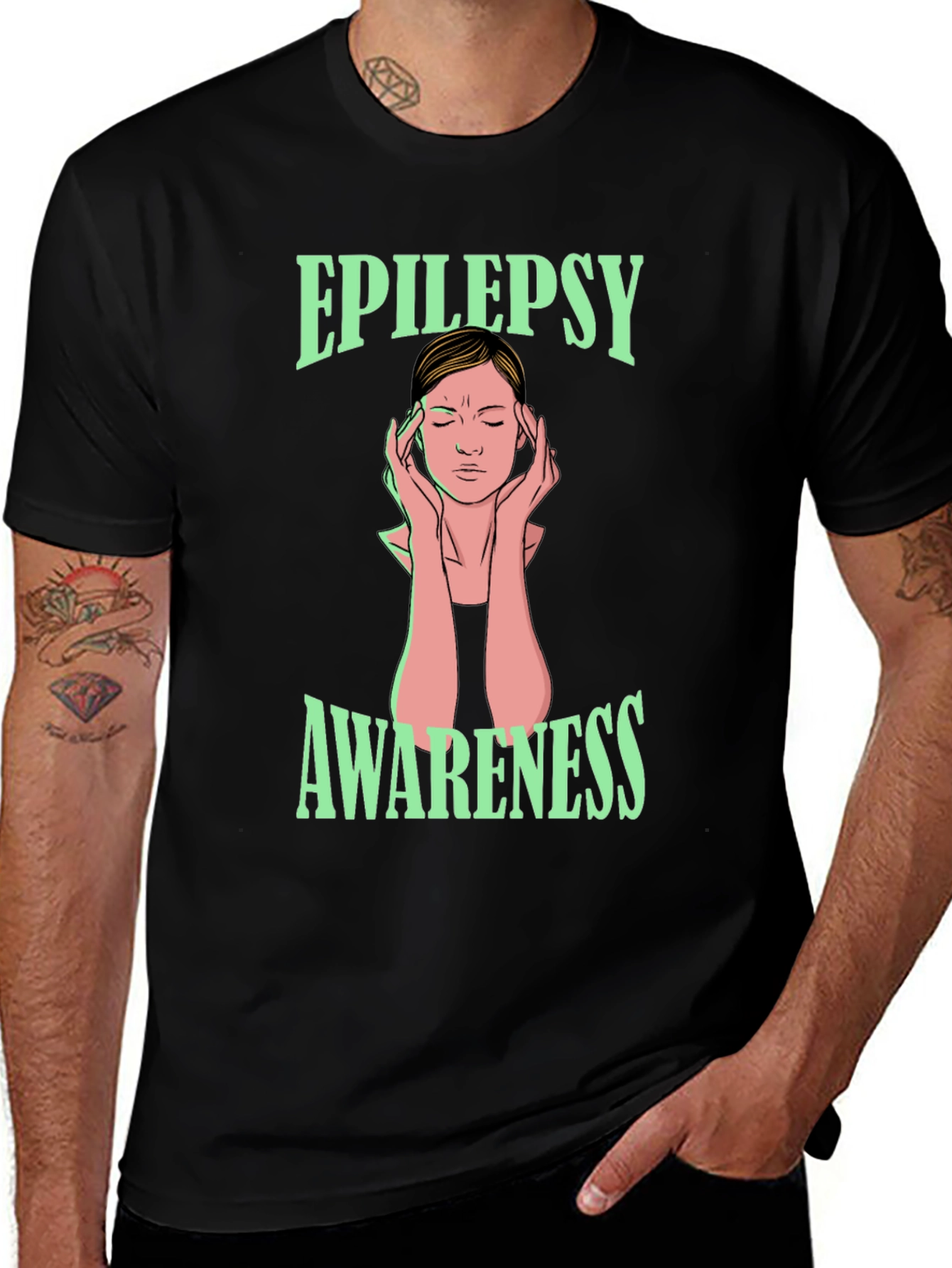 Epilepsy Awareness Graphic Tee