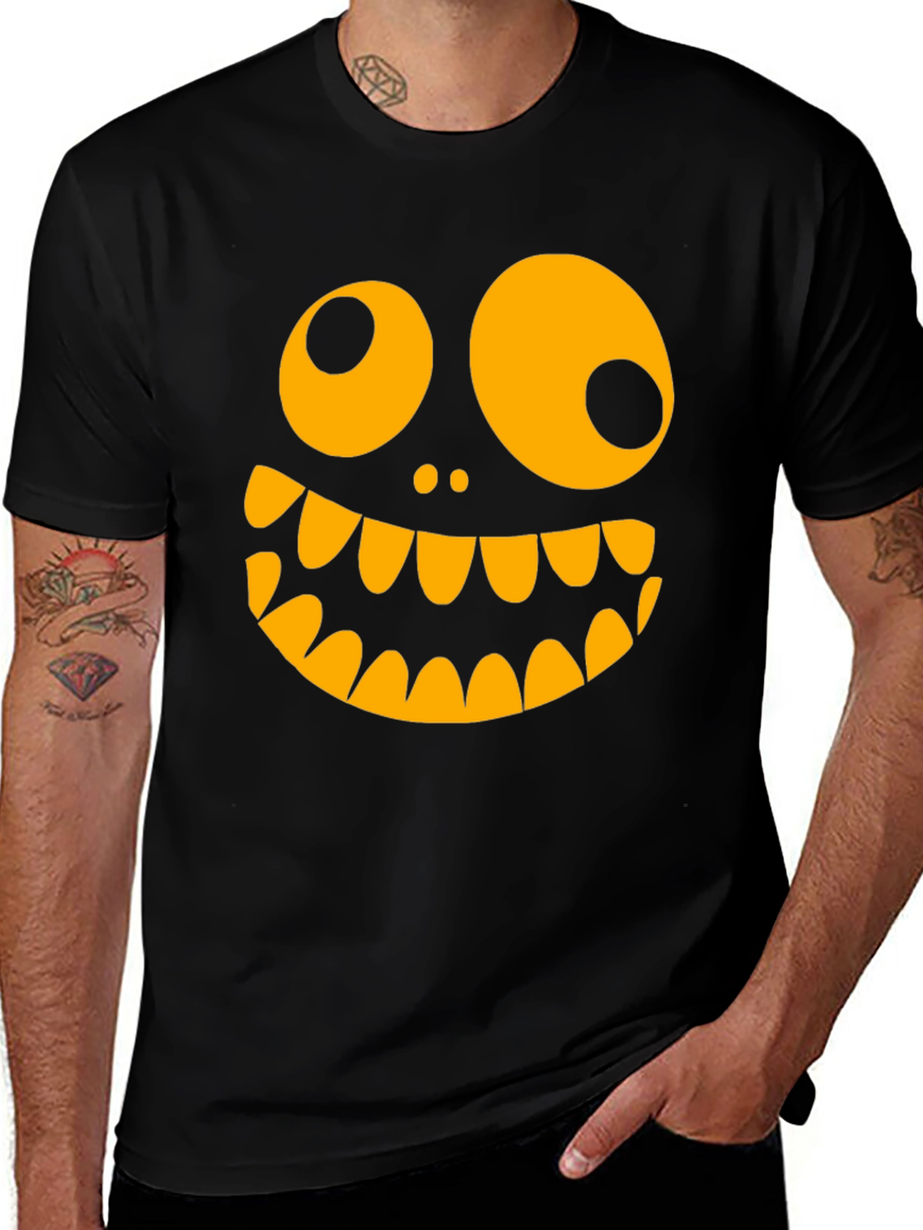 Variant 22 of Monster Face Halloween T-Shirt