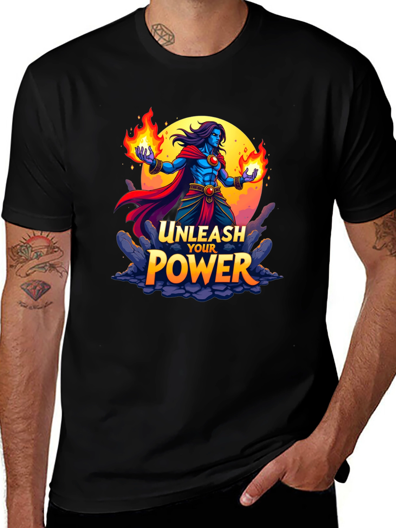 Variant 22 of Unleash Your Power Graphic Tee