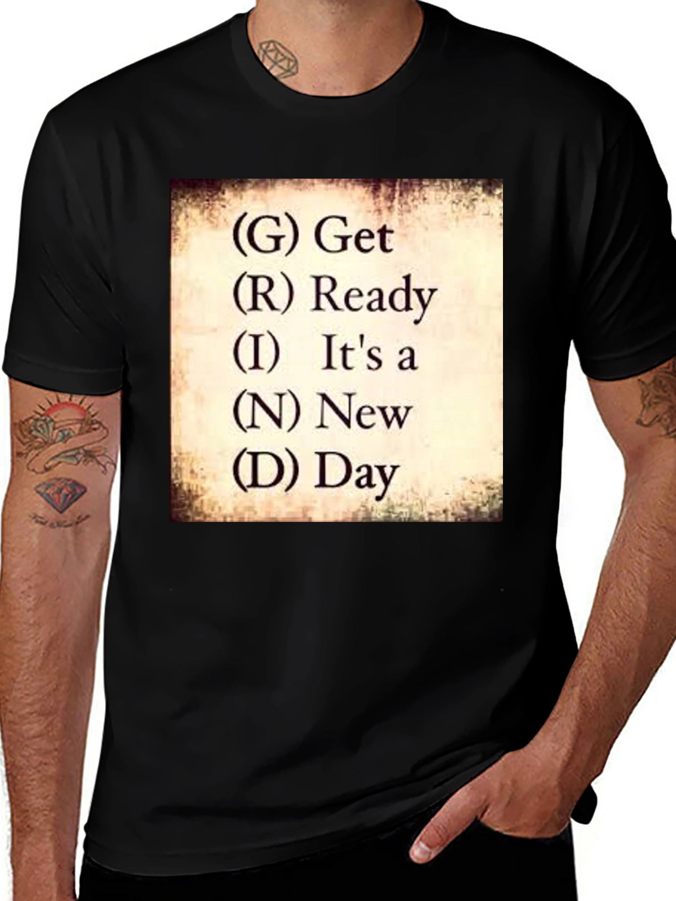 Variant 21 of GRIND Motivational T-Shirt