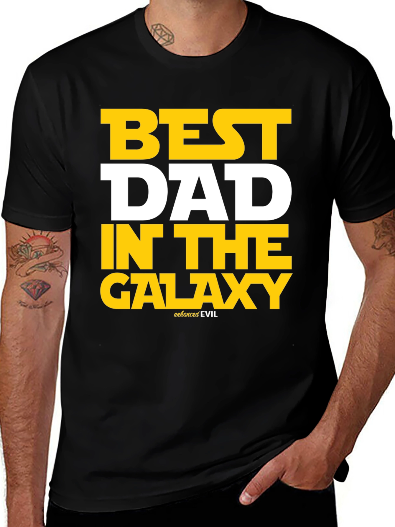 Variant 13 of Best Dad in the Galaxy T-Shirt