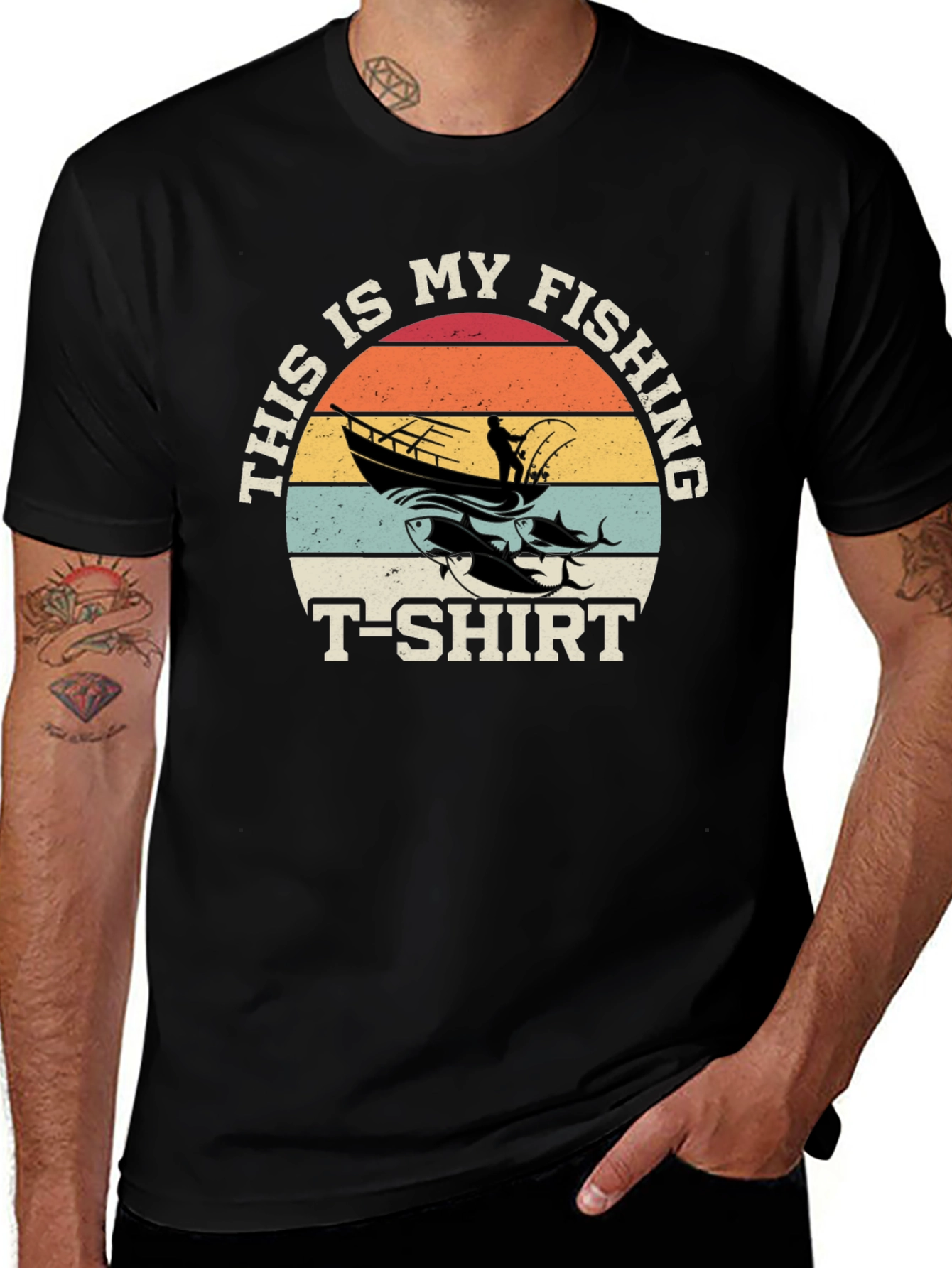 Variant 10 of Fishing T-Shirt - Fisherman's Gift
