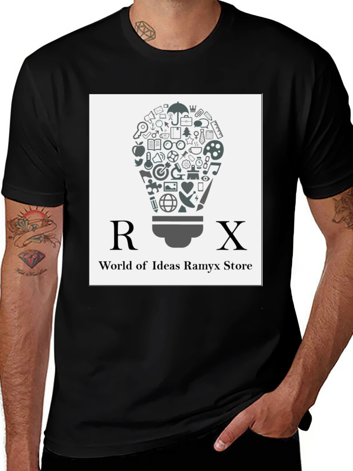 RX Ideas T-Shirt - World of Ideas Ramyx Store