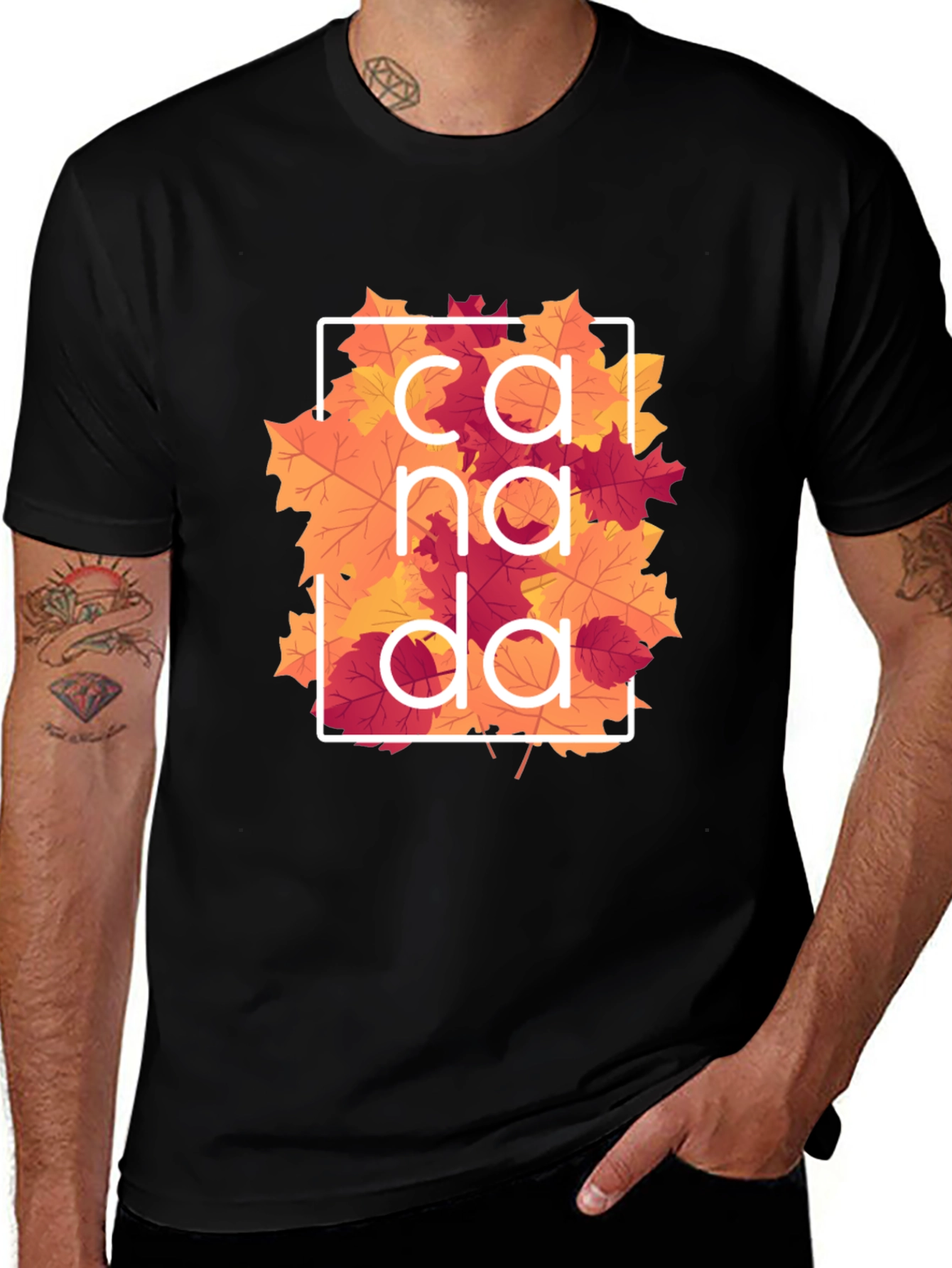Variant 29 of Canada Maple Leaf Graphic T-Shirt