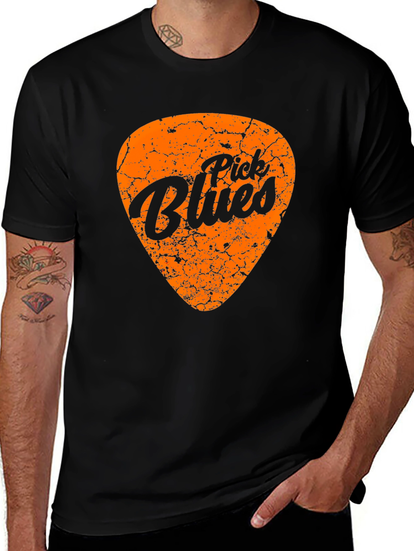 Variant 12 of Pick Blues T-Shirt - Music Lover Tee