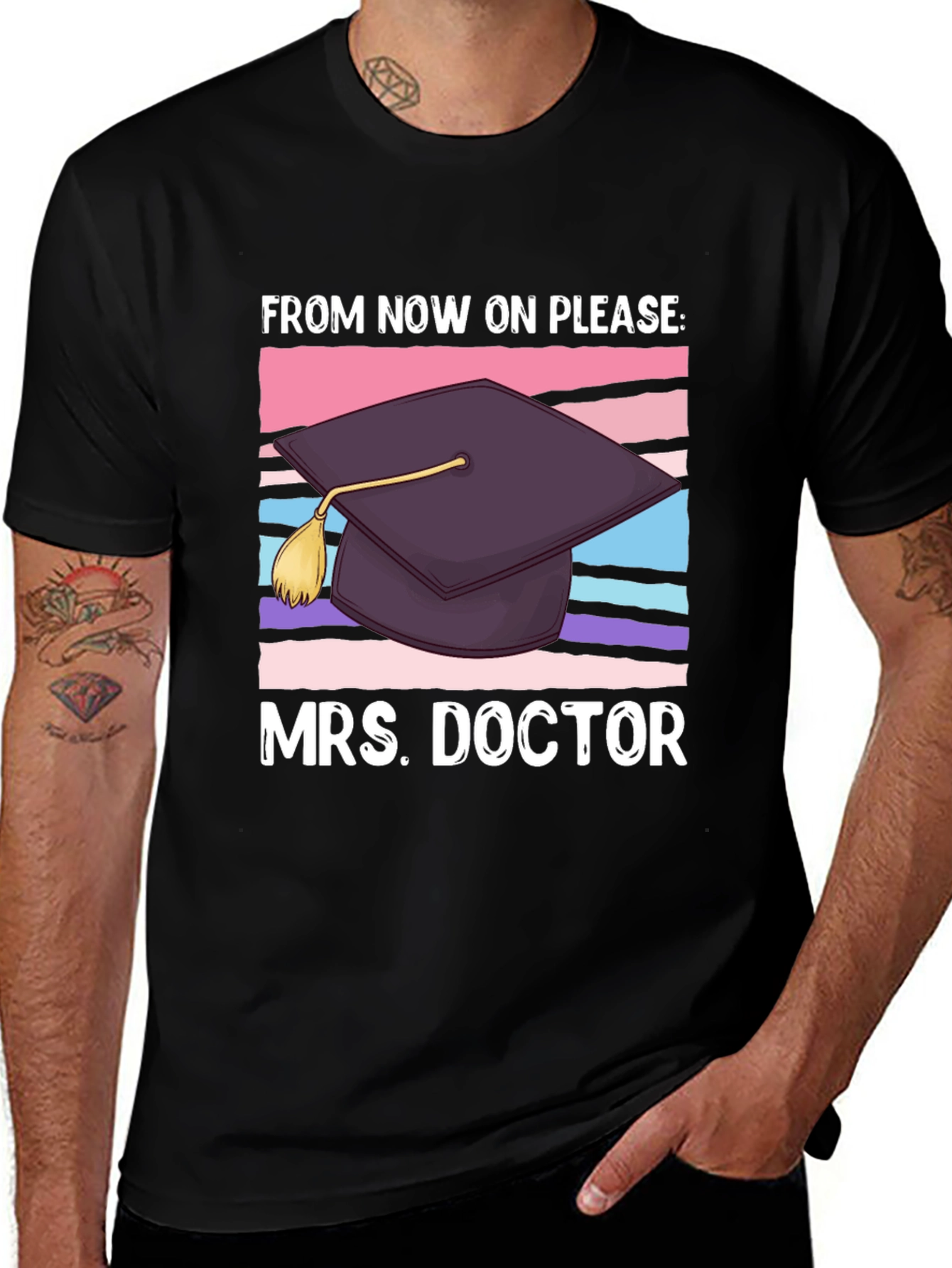 Variant 15 of Mrs. Doctor Graduation T-Shirt