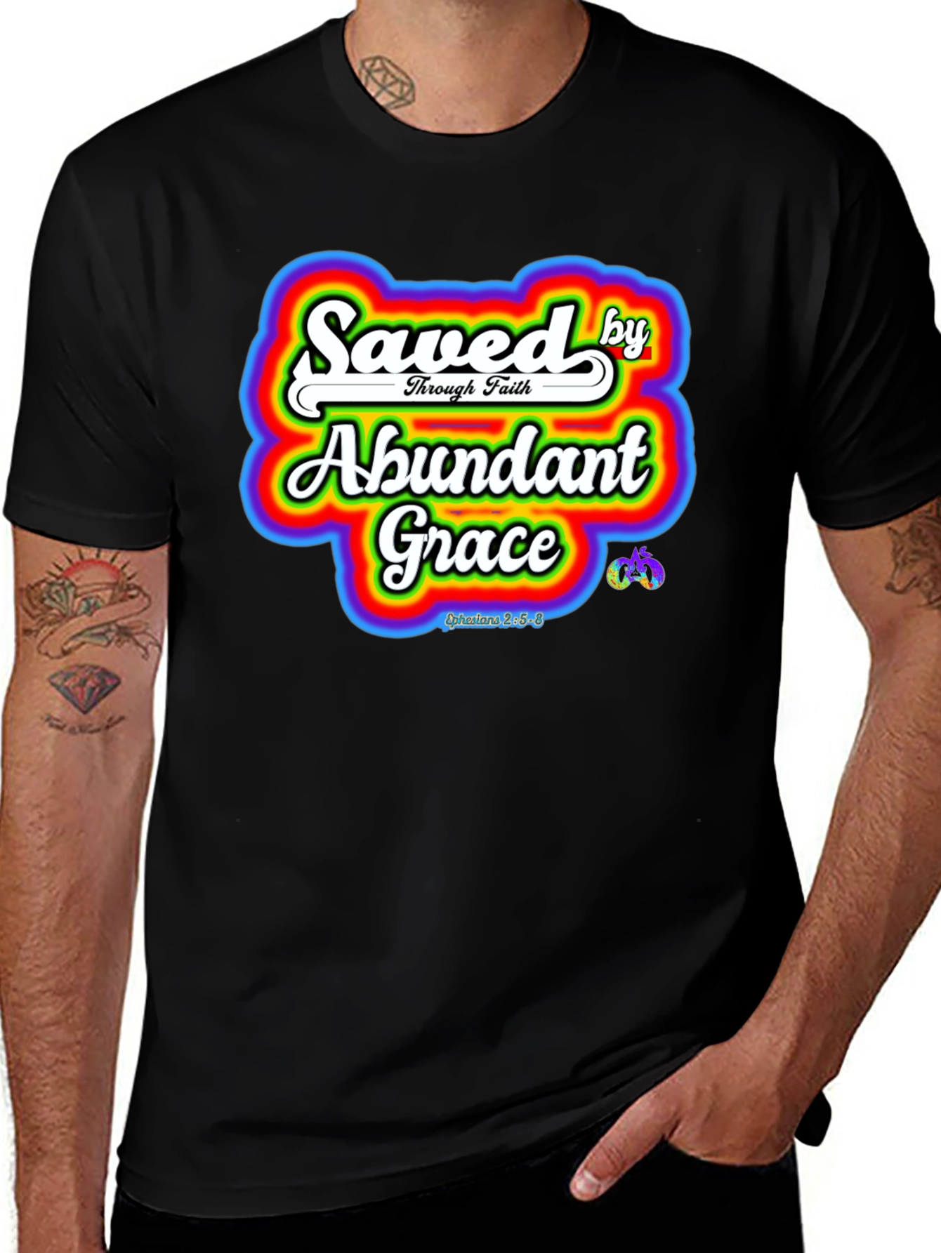 Saved by Grace T-Shirt - Christian Apparel