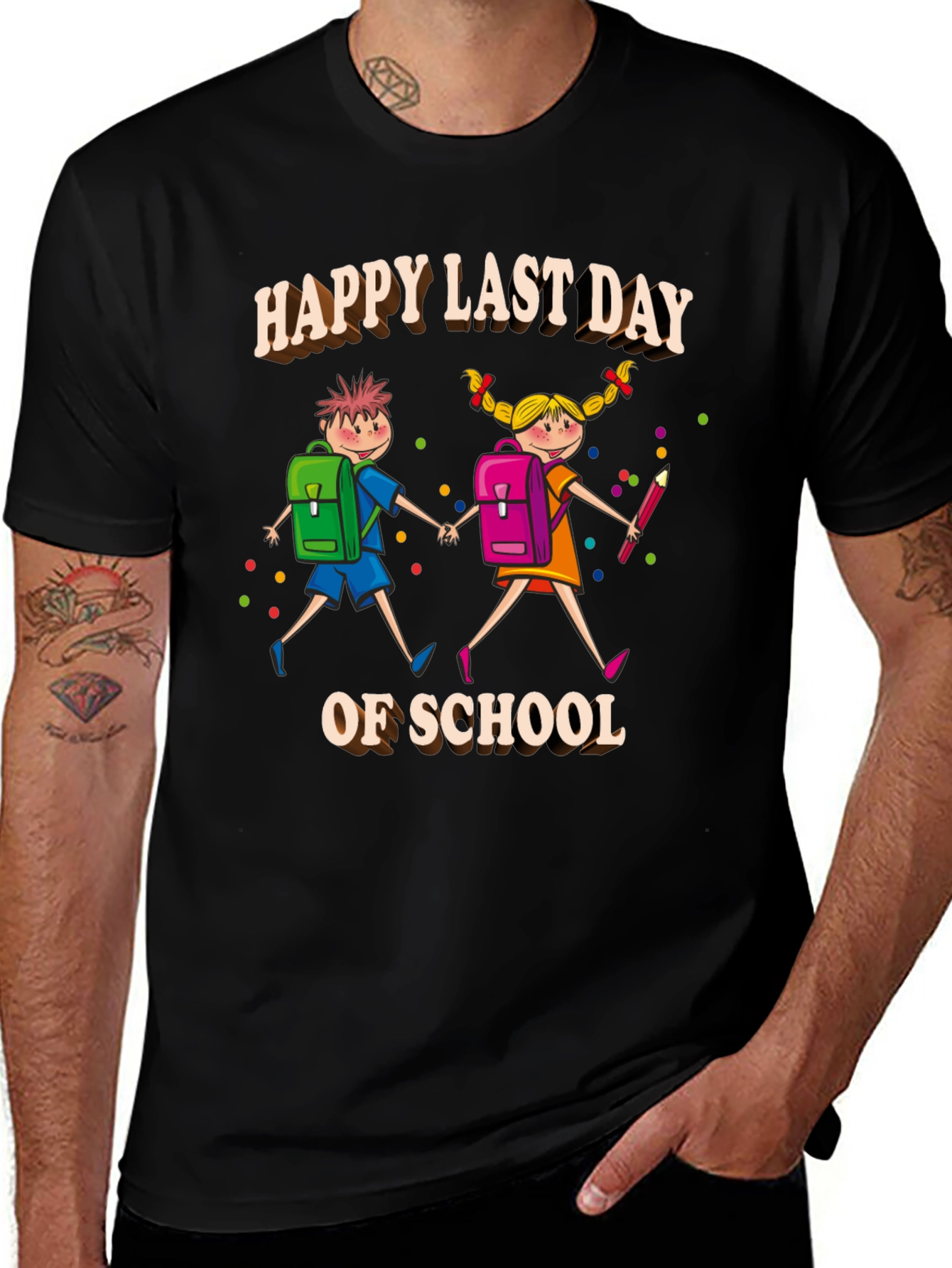 Variant 9 of Happy Last Day of School T-Shirt