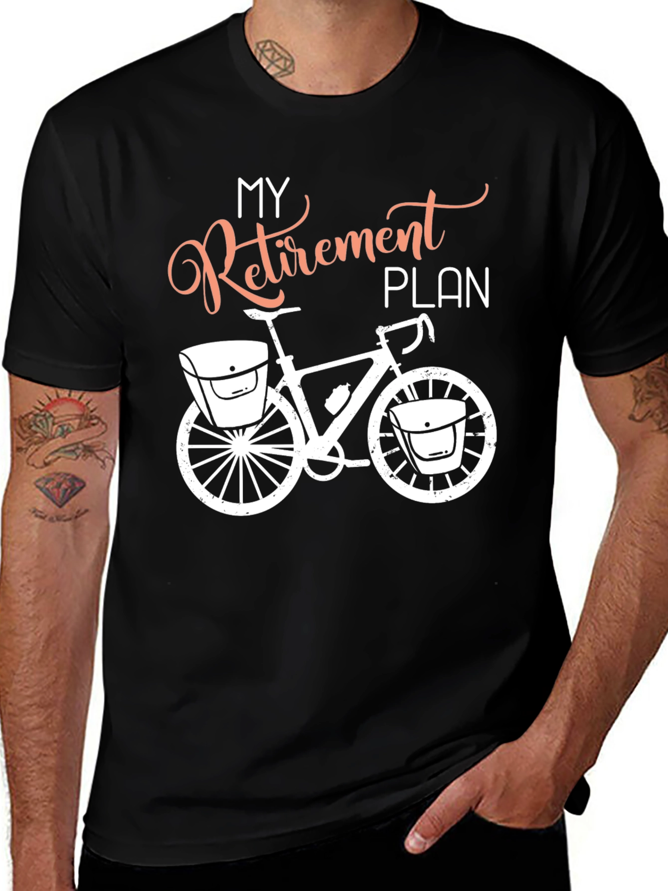 Variant 25 of My Retirement Plan Cycling T-Shirt