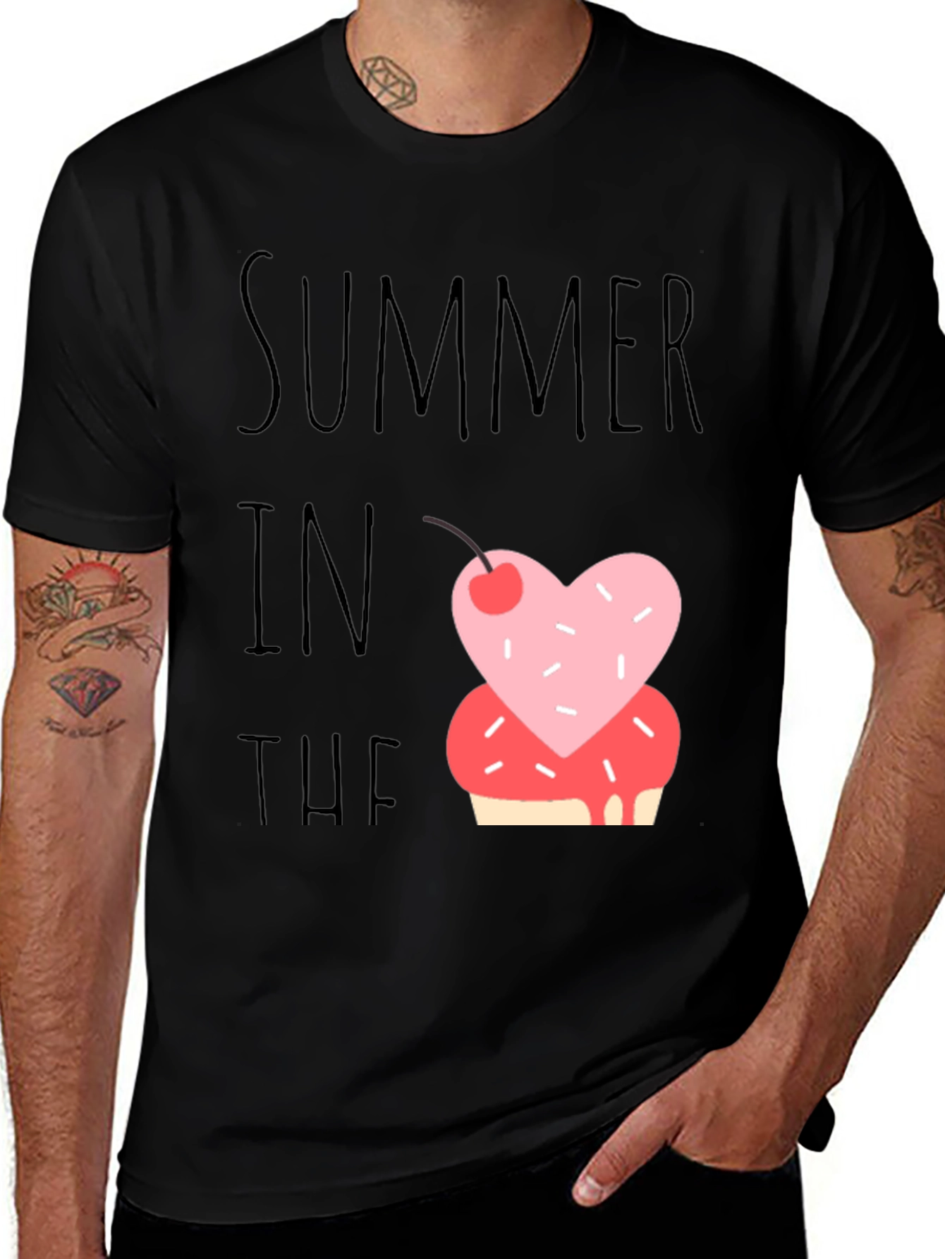 Variant 30 of Summer Sweet Treat Tee - Fun Casual Shirt