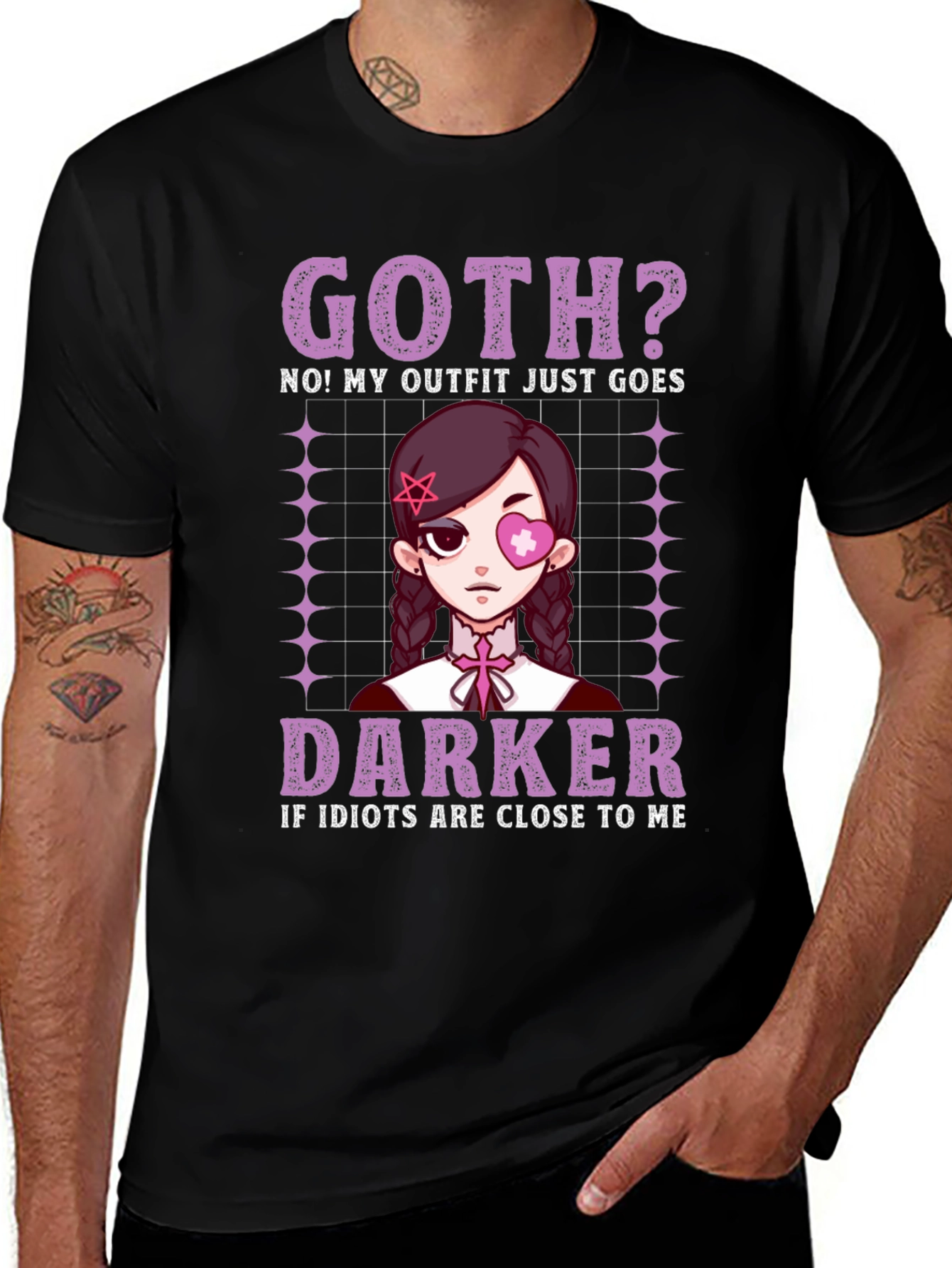 Variant 2 of Goth? Darker Humor Graphic T-Shirt