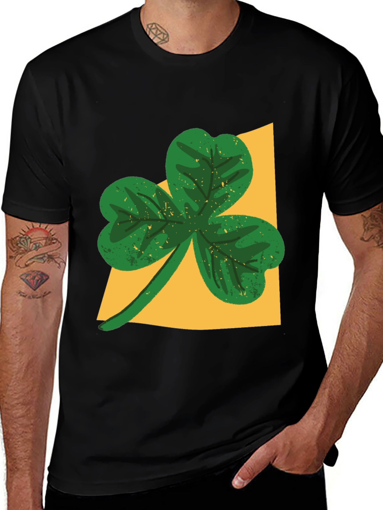 Variant 6 of Shamrock Graphic Tee - St. Patrick's Day Style