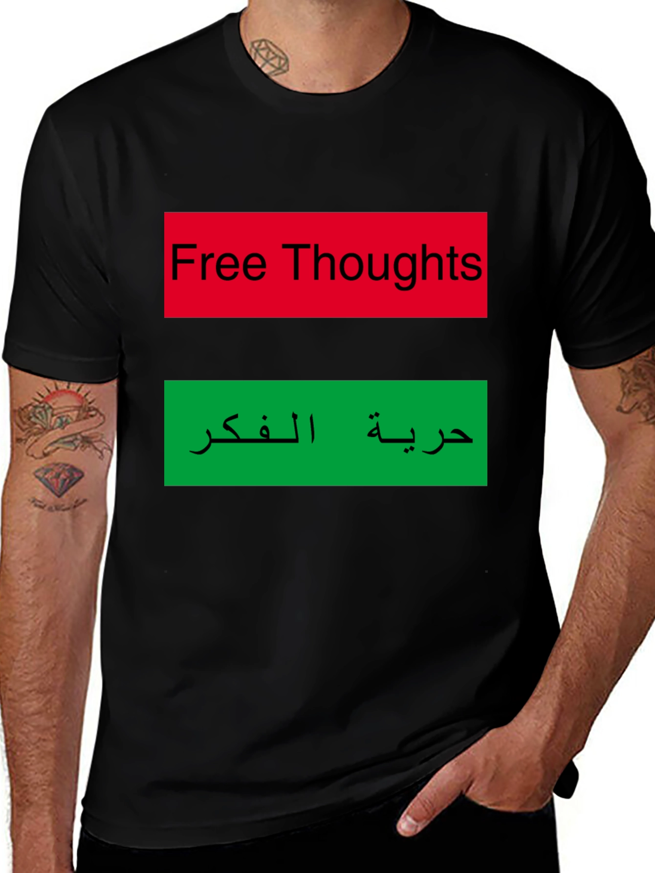 Free Thoughts T-Shirt - Political Statement Tee