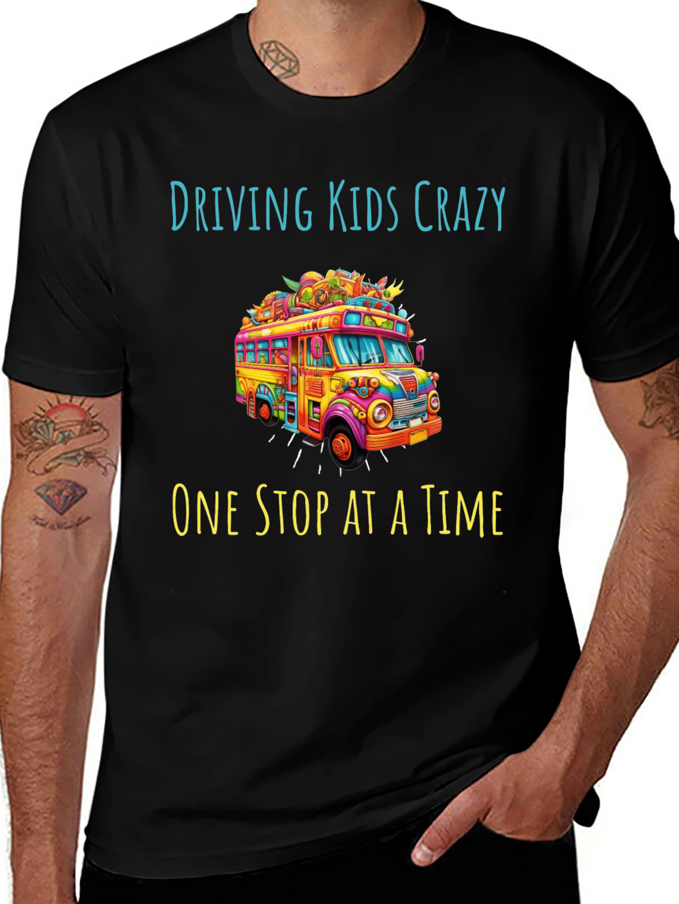 Variant 14 of Driving Kids Crazy T-Shirt