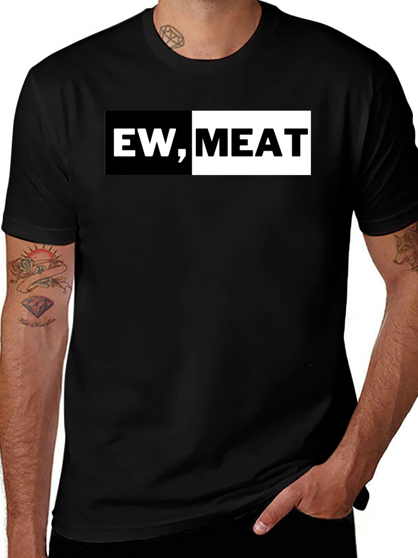 Variant 6 of Ew, Meat! Graphic Tee